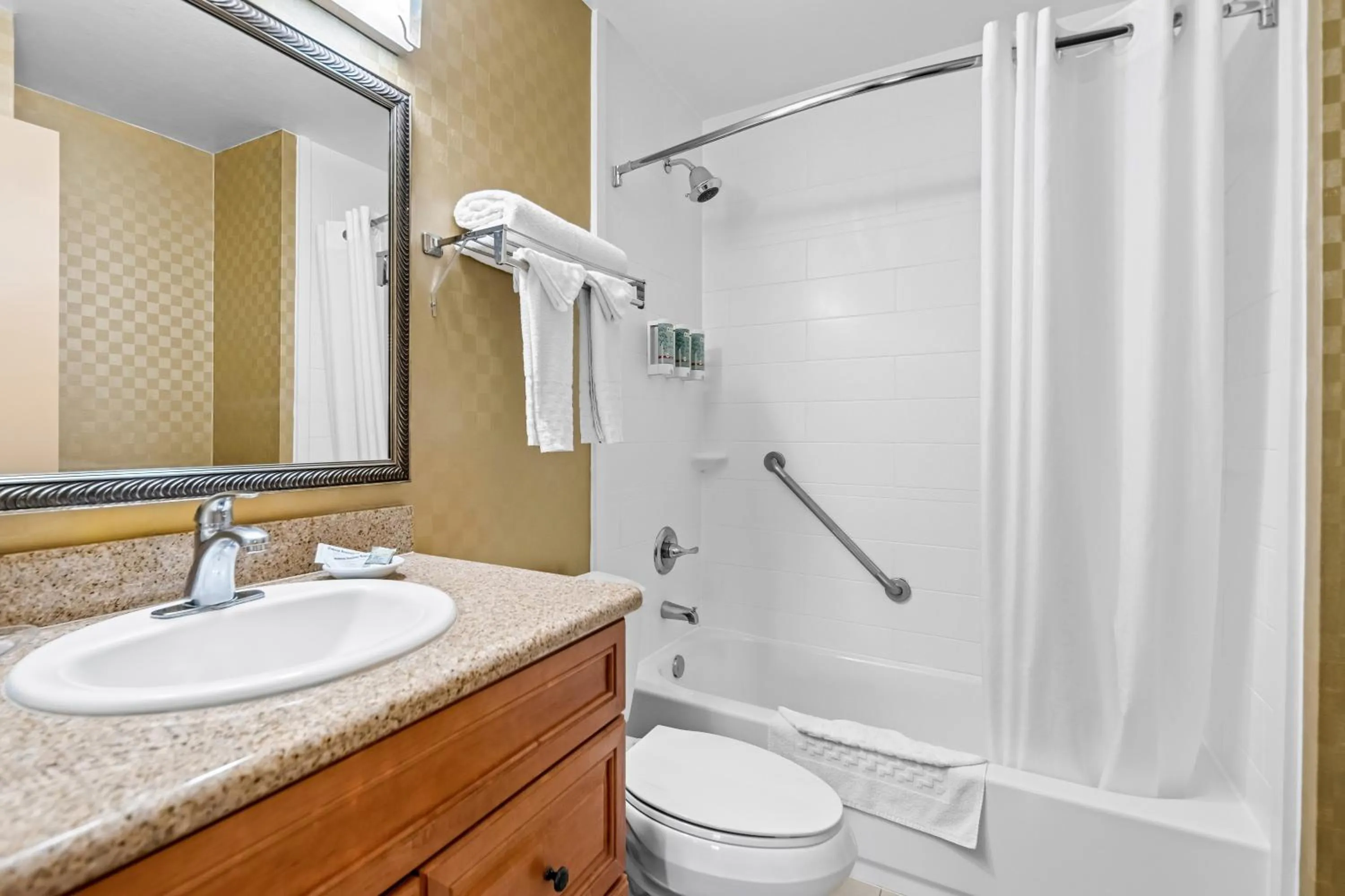 Bathroom in Best Western De Anza Inn