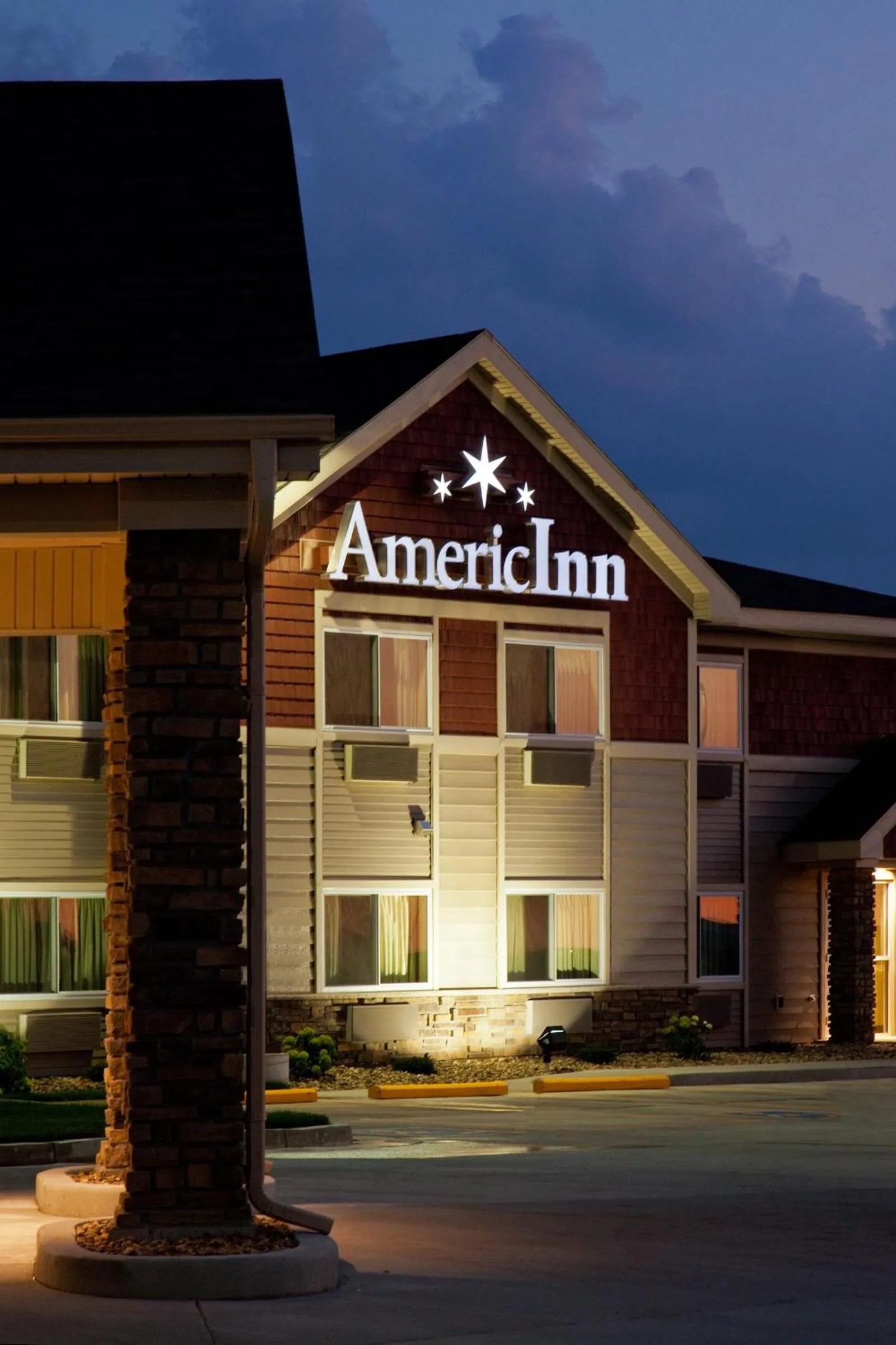 Property building in AmericInn by Wyndham Osage
