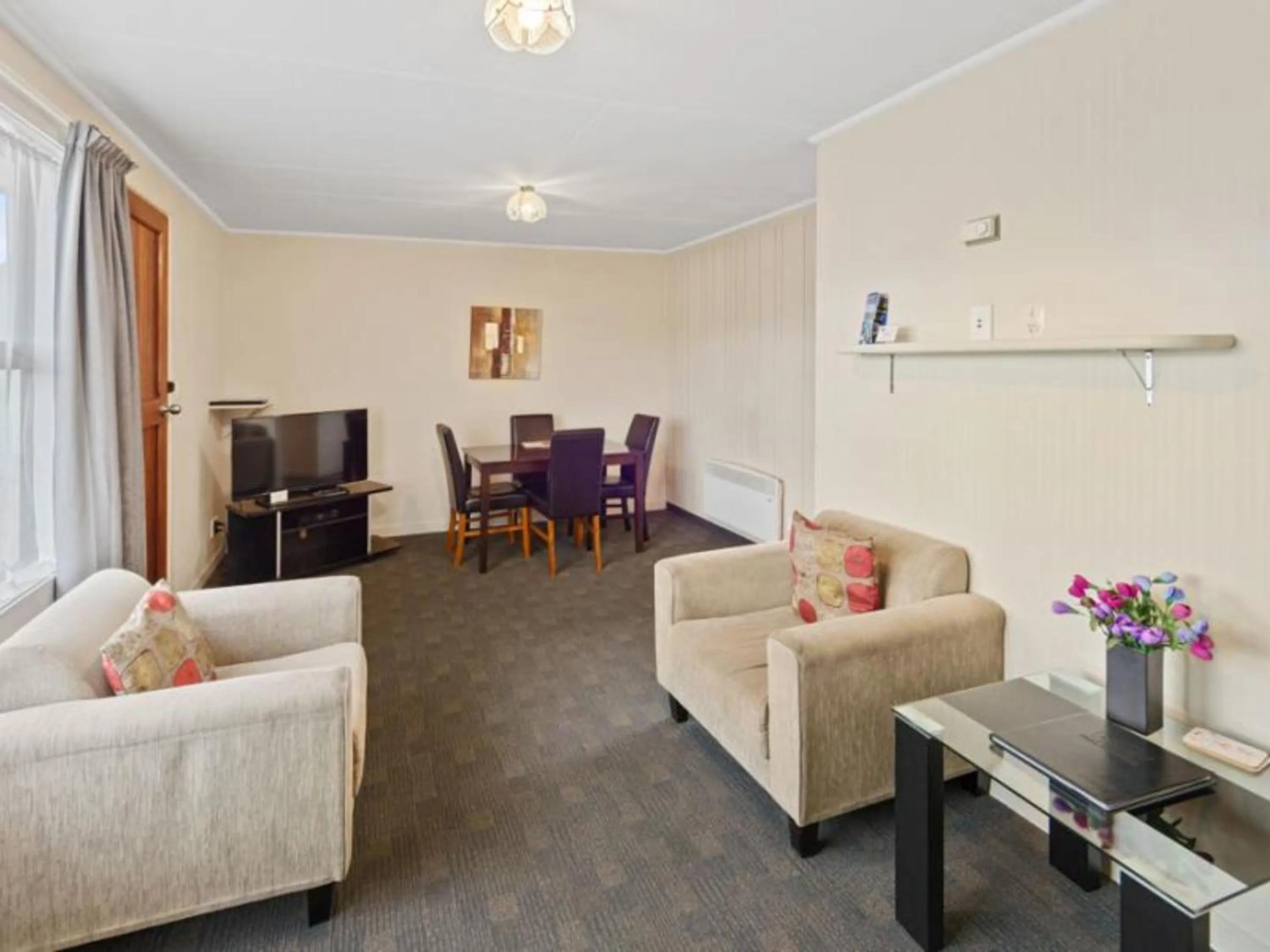 Living room in ASURE Oakleigh Motel