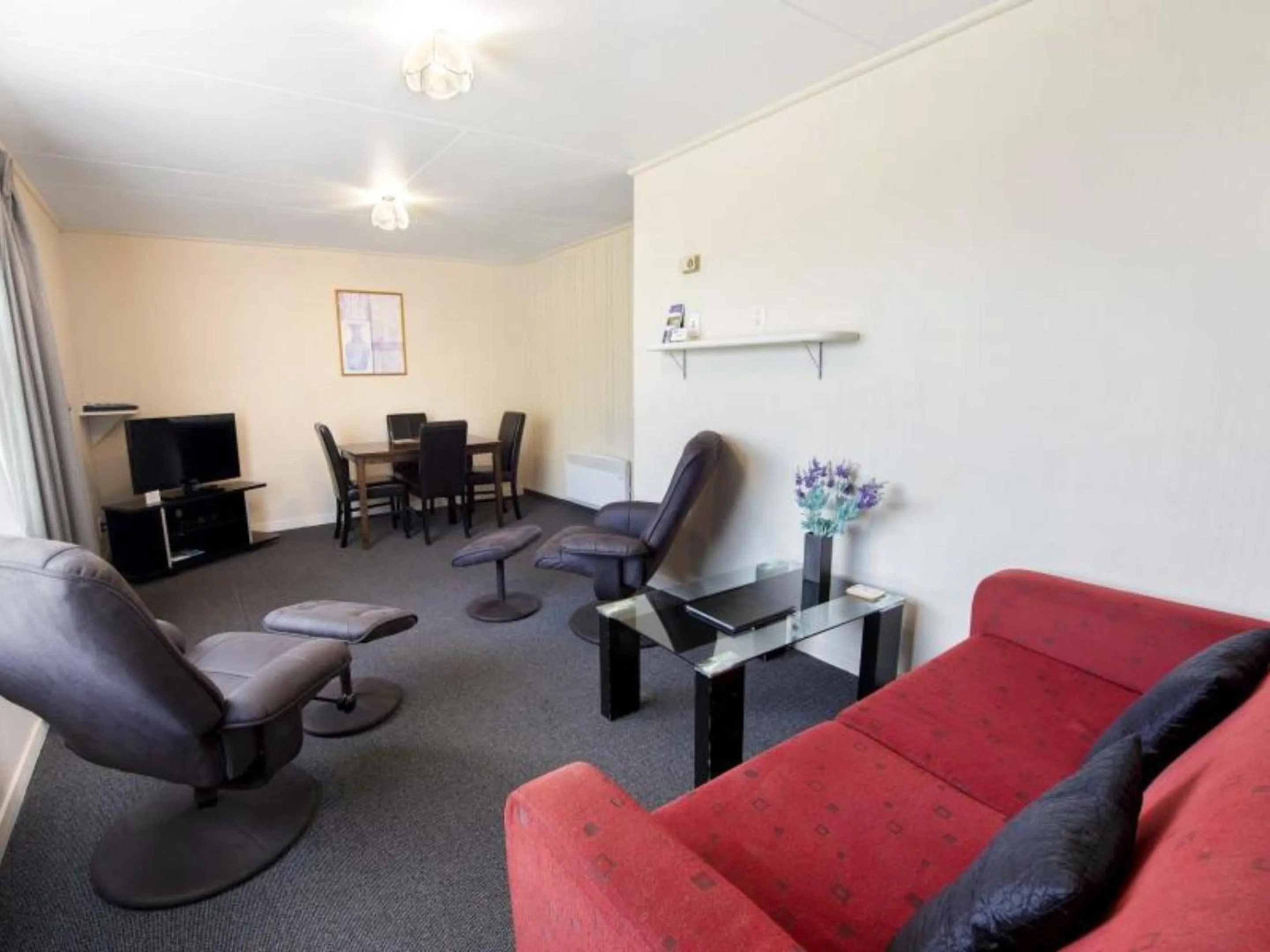 Living room in ASURE Oakleigh Motel