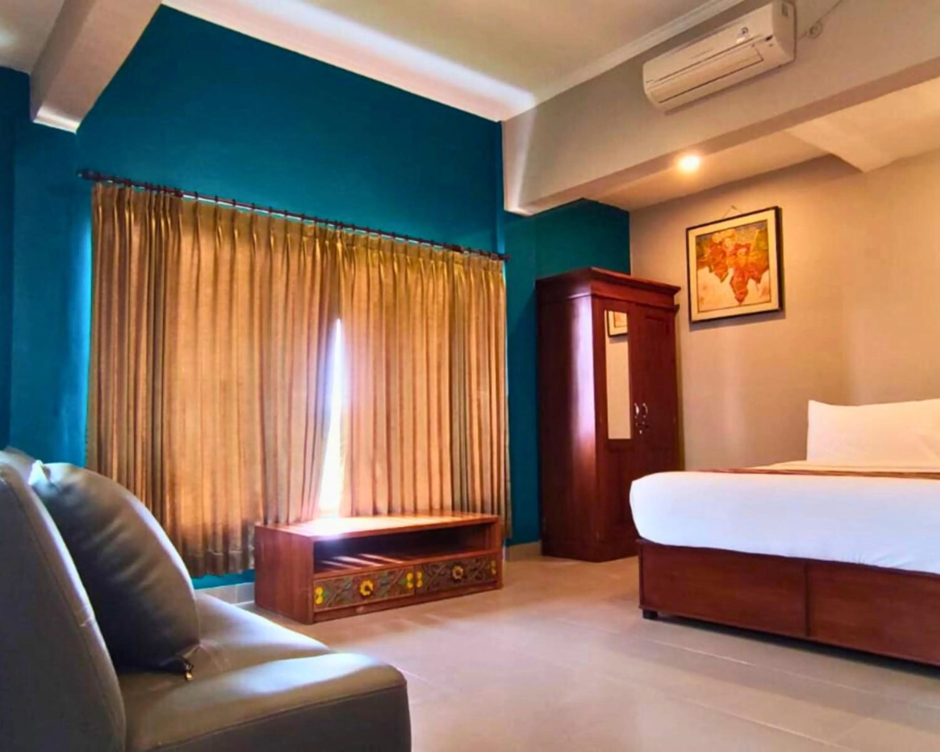 Bedroom, Bed in Menzel Ubud