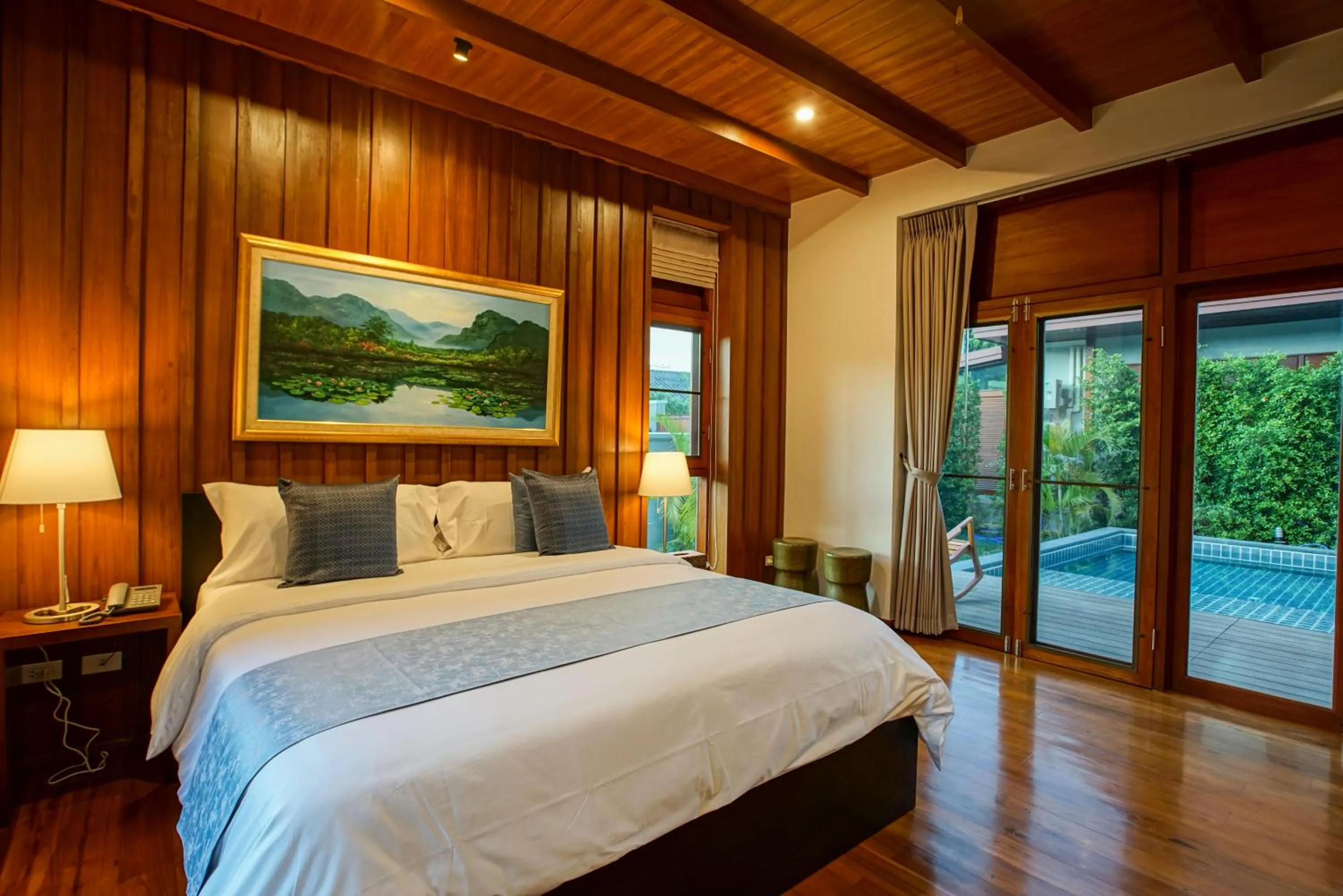 Bedroom, Bed in Mae Rim Grace