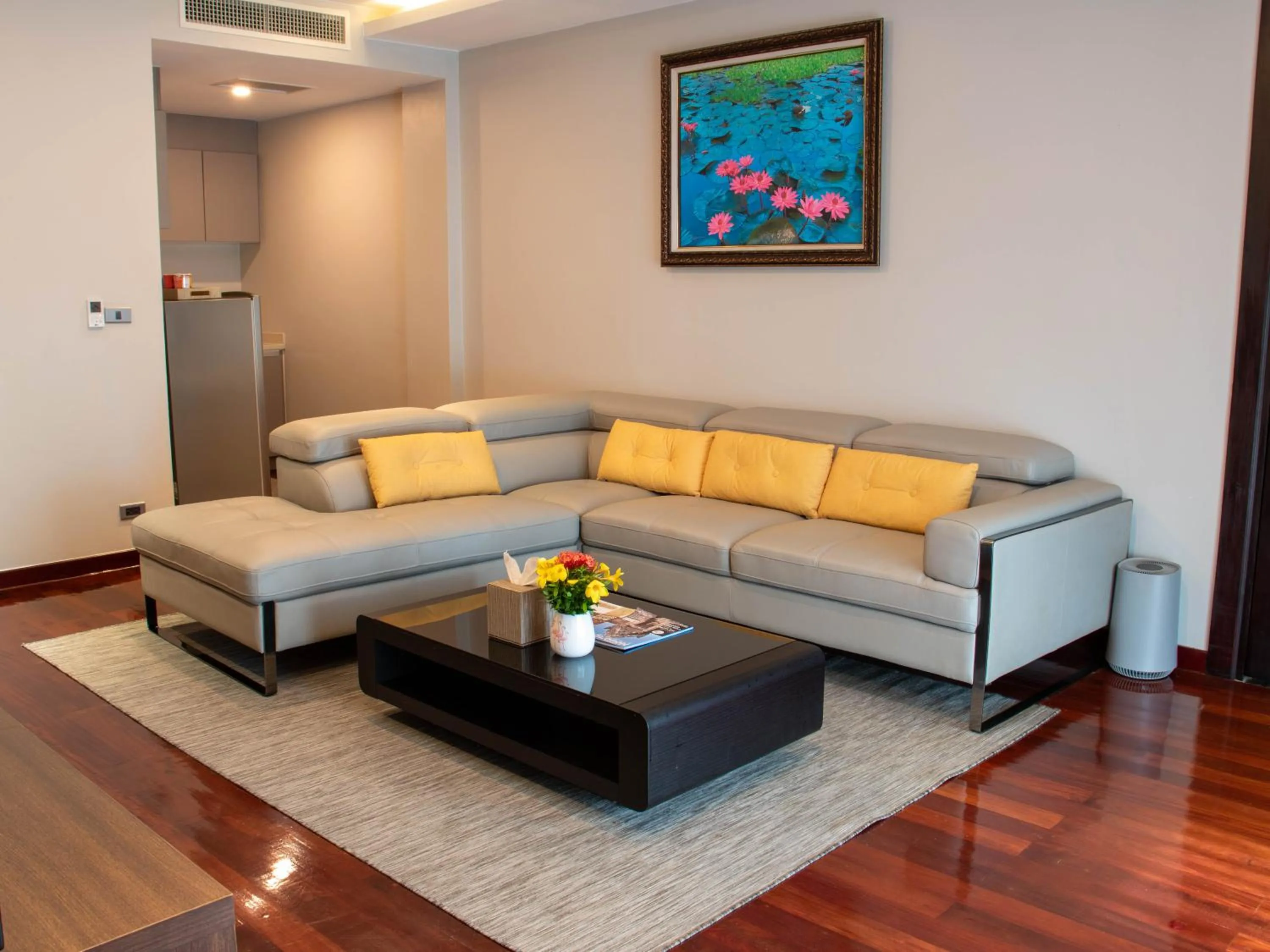 Living room in Tmark Resort Vangvieng