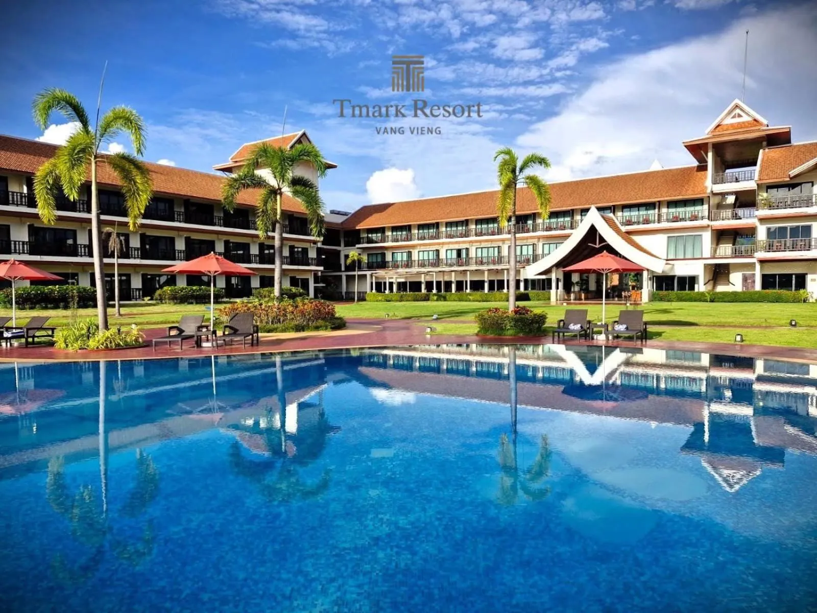 Property building in Tmark Resort Vangvieng