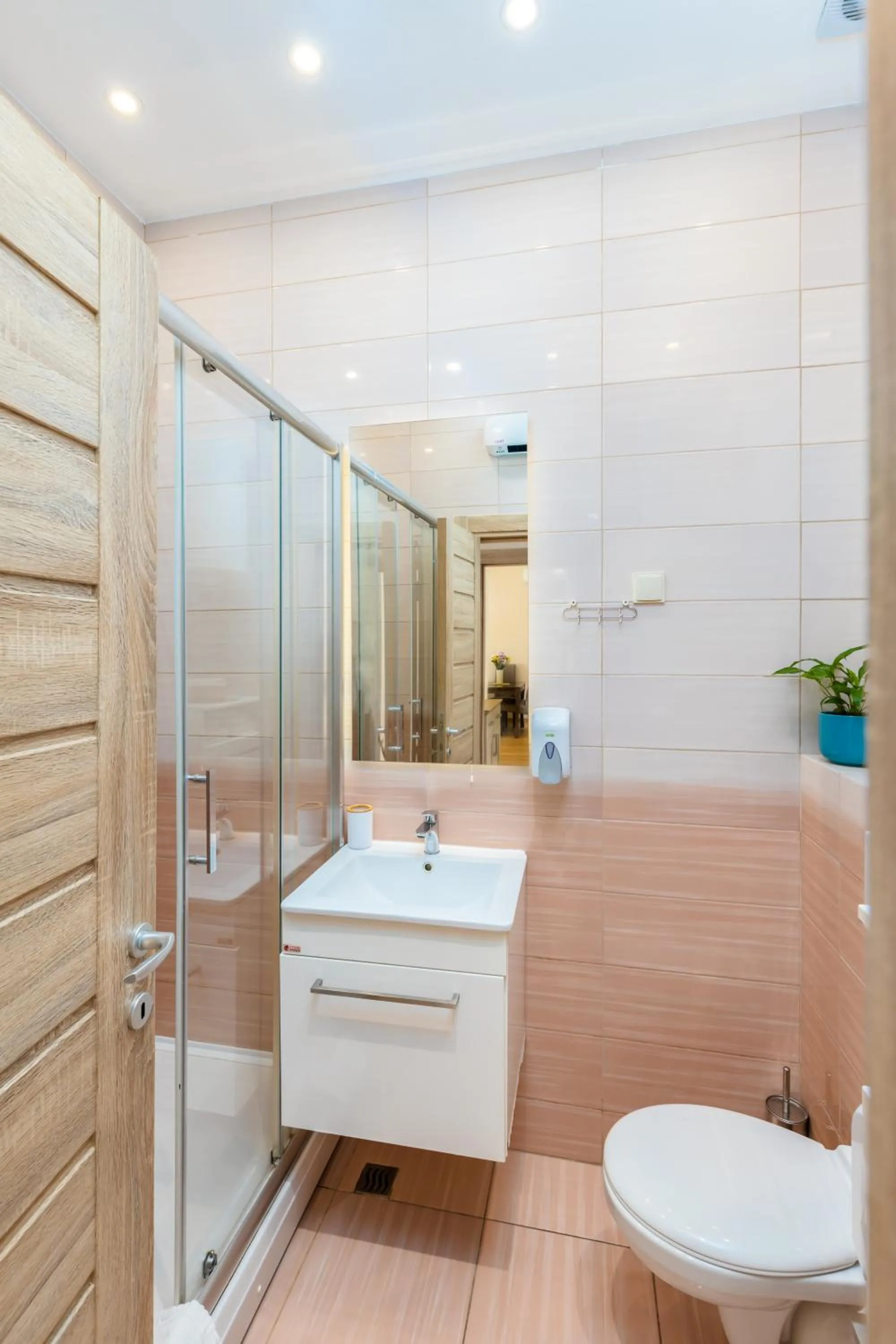 Shower in Apart hotel M S KATUNJANIN