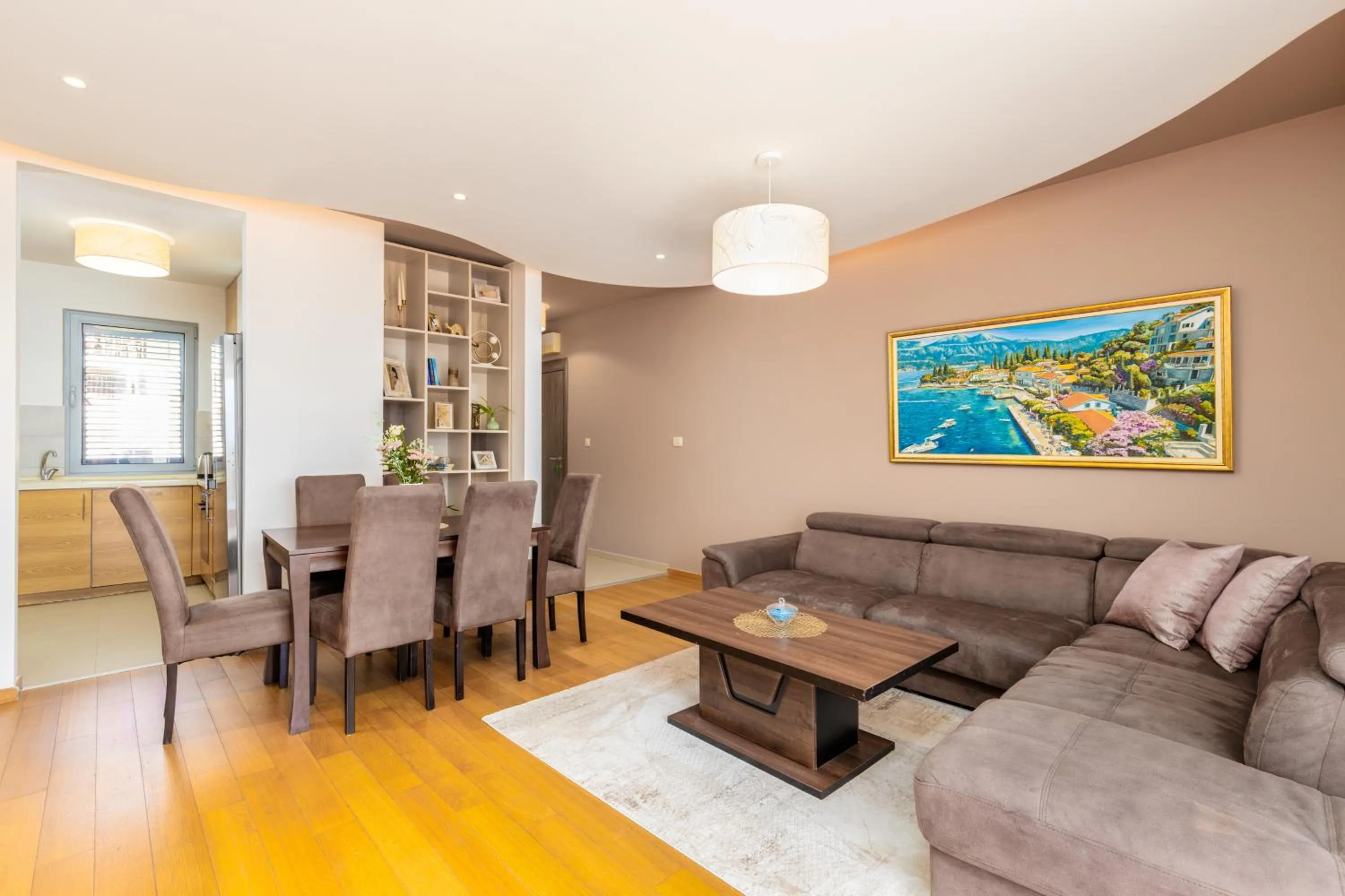 Living room in Apart hotel M S KATUNJANIN