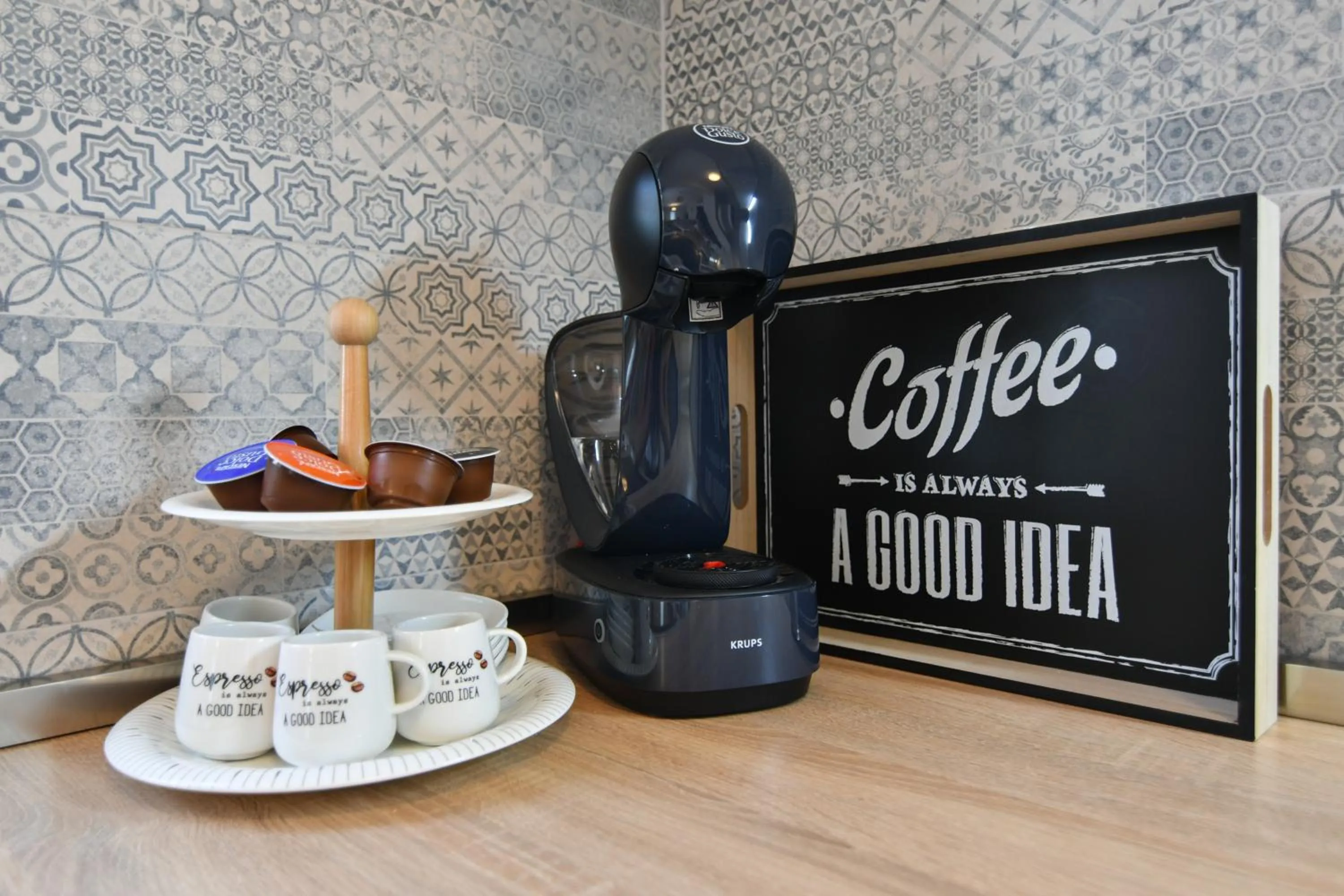 Decorative detail in Apart hotel M S KATUNJANIN