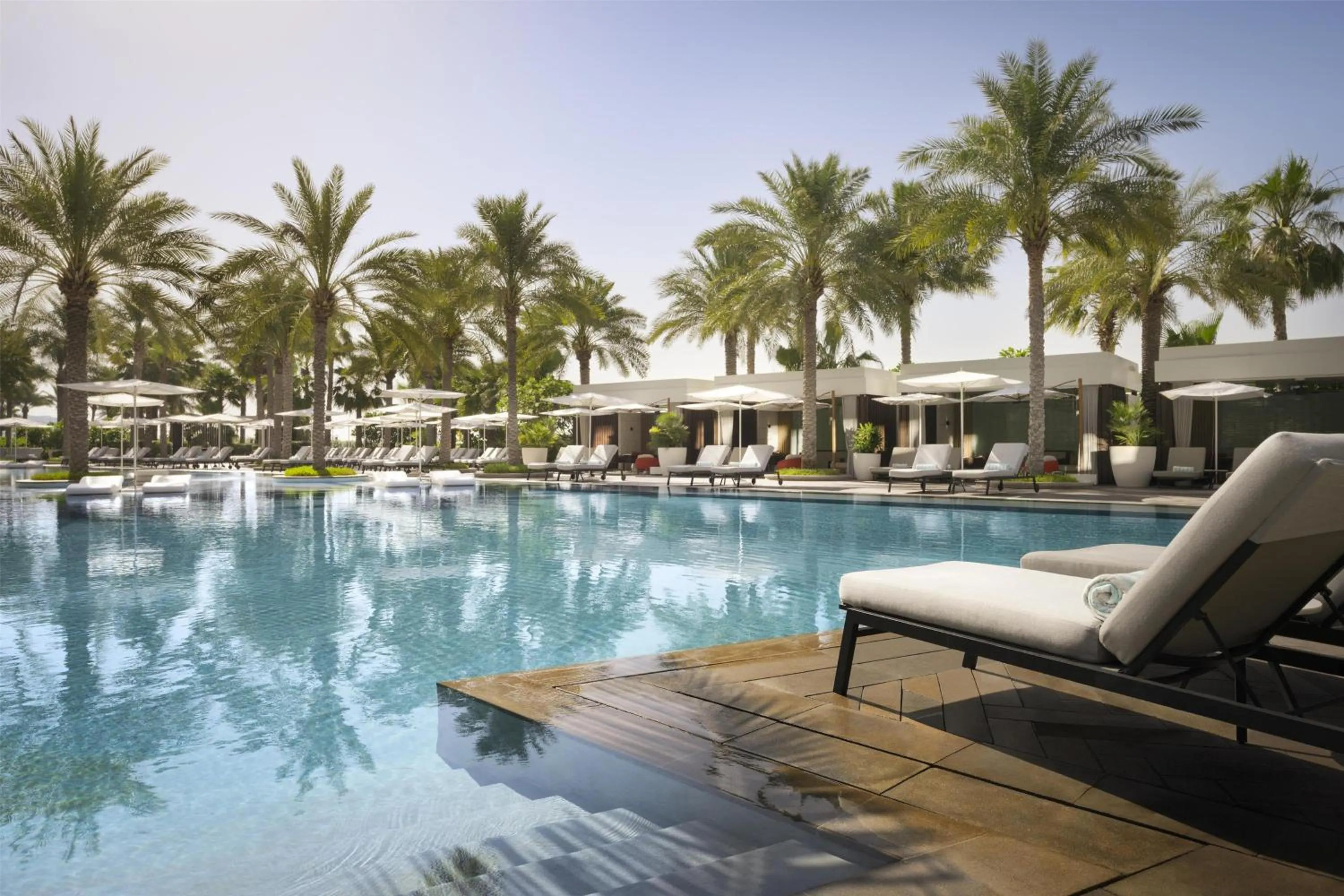 Pool view in Atlantis The Royal