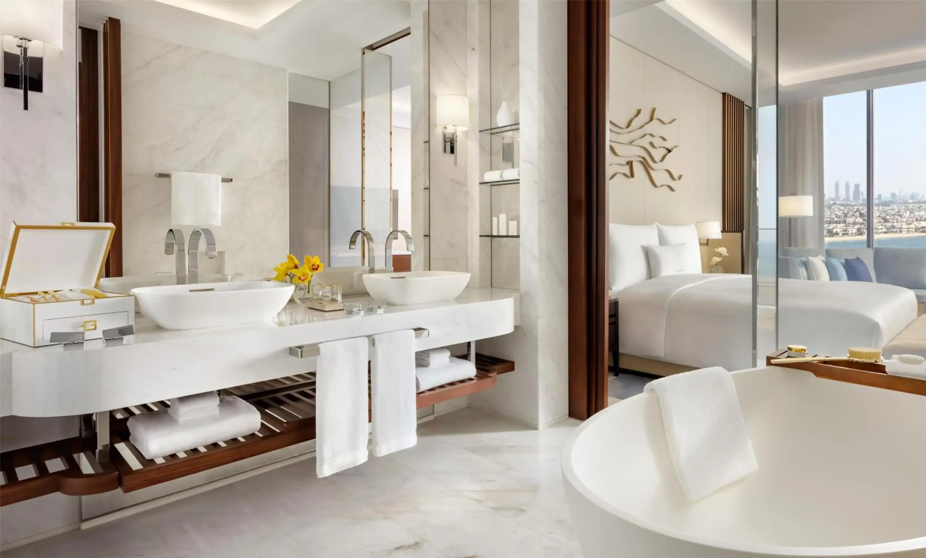 Royal Club King Palm View - Royal Club access with breakfast, all-day premium champagne & high-tea in Atlantis The Royal Royal Club King Palm View - Royal Club access with breakfast, all-day premium champagne & high-tea in Atlantis The Royal