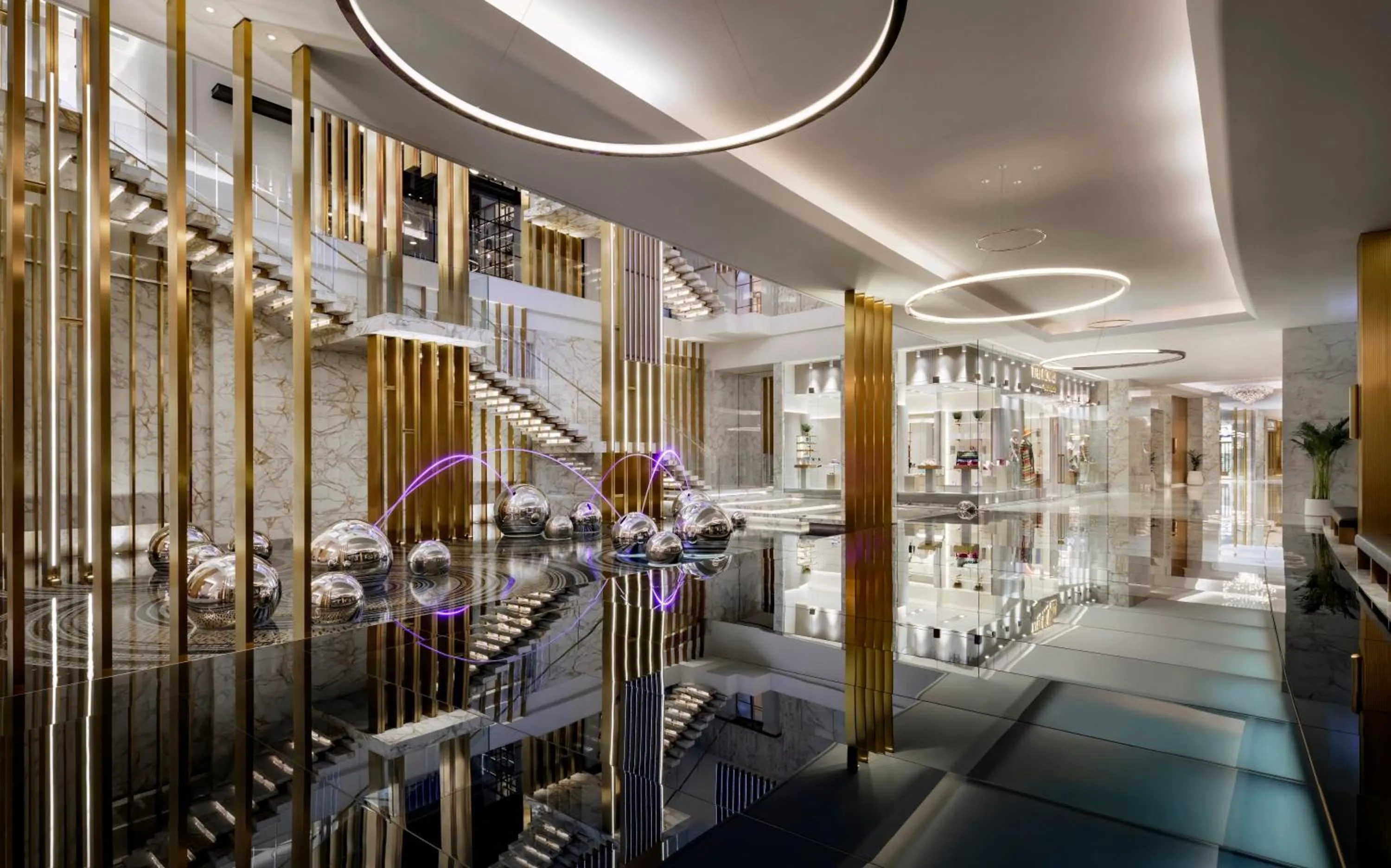 Shopping Area in Atlantis The Royal