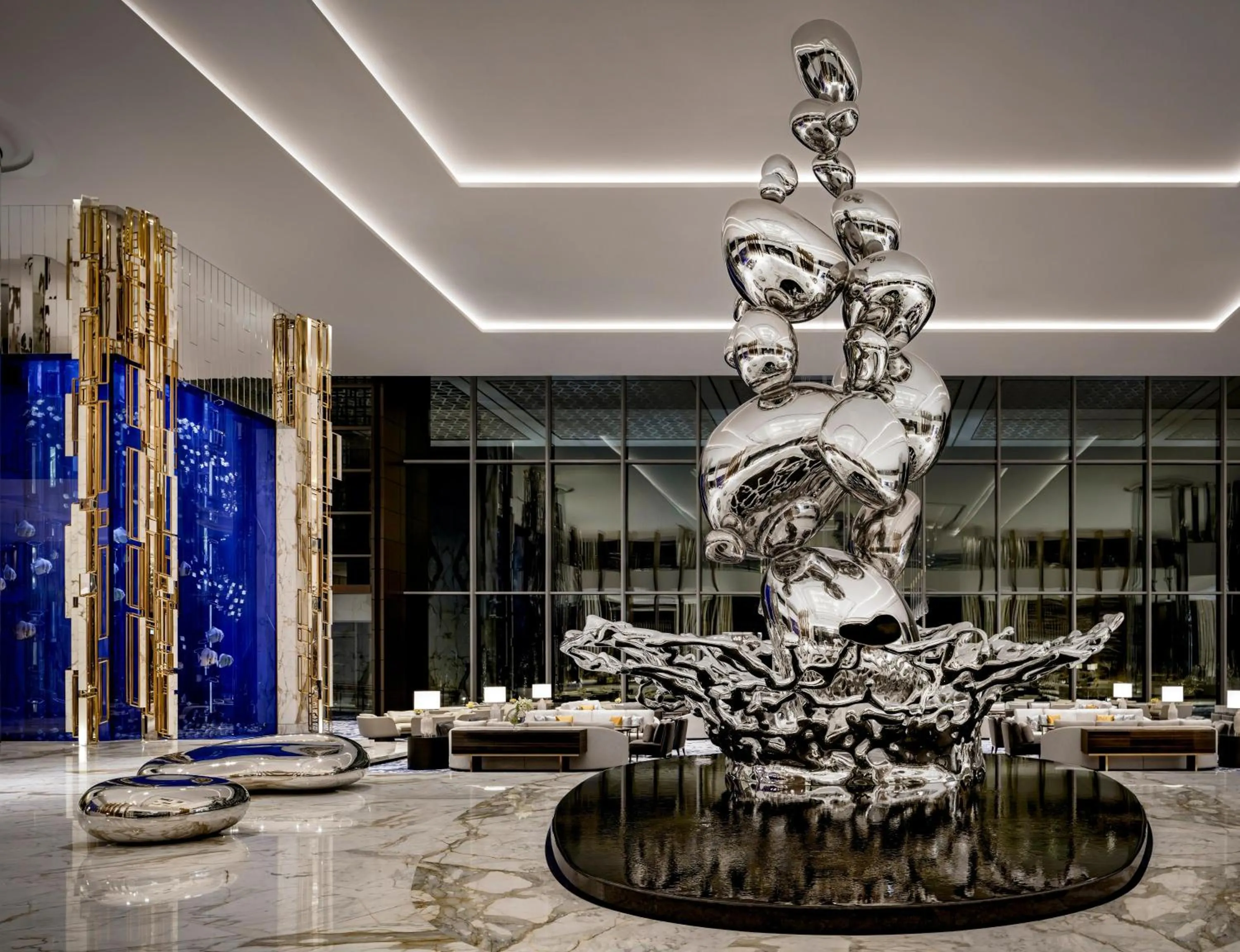 Lobby or reception in Atlantis The Royal