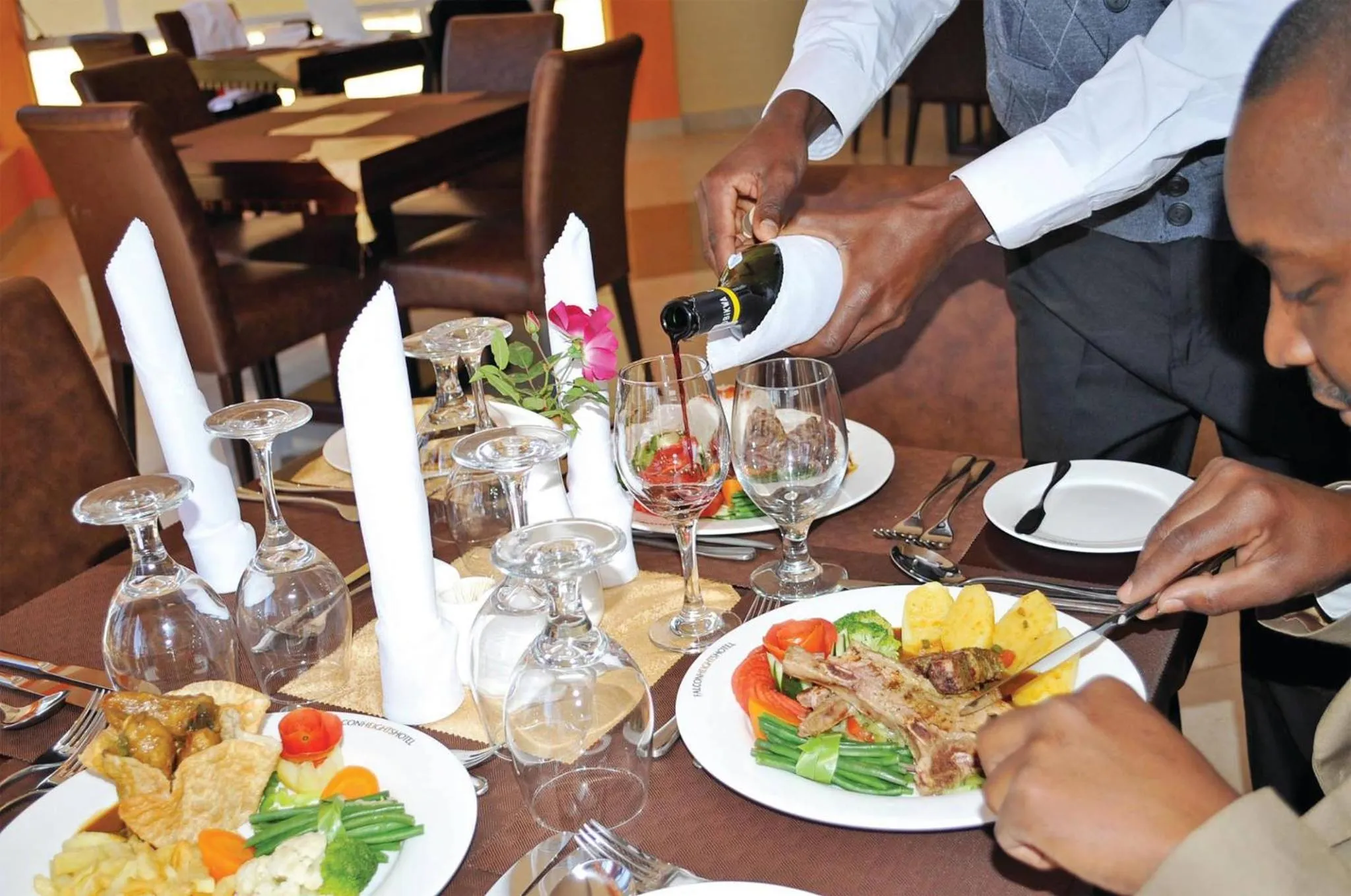 Staff in Falcon Heights Hotel