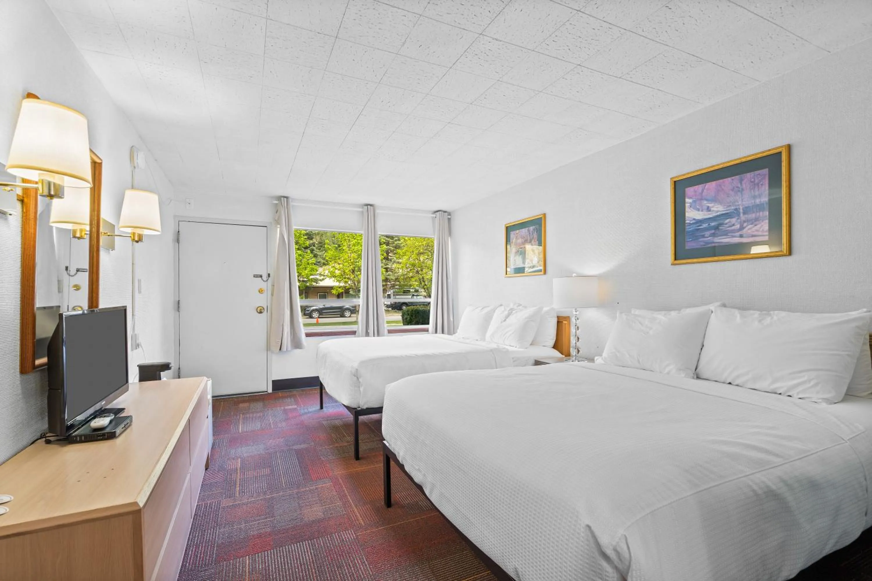 Bedroom, Bed in Stardust Motel Wallace