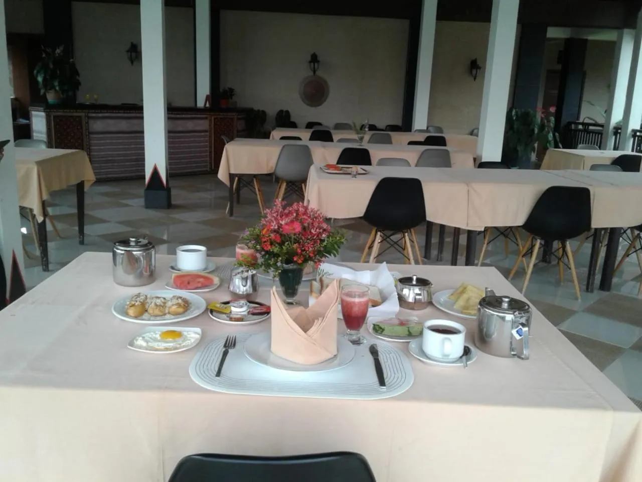 Breakfast in Toraja Torsina Hotel