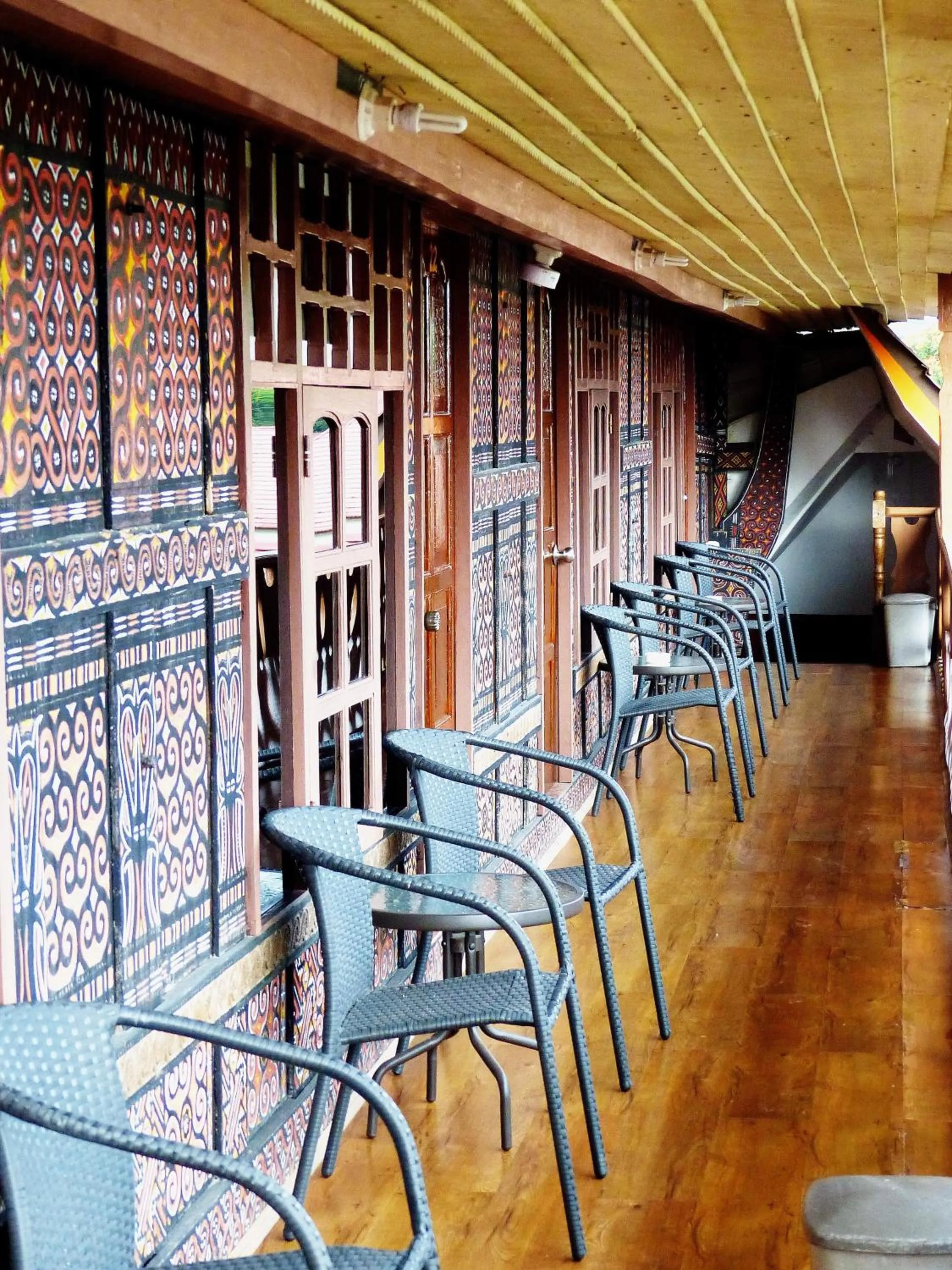 Balcony/Terrace in Toraja Torsina Hotel