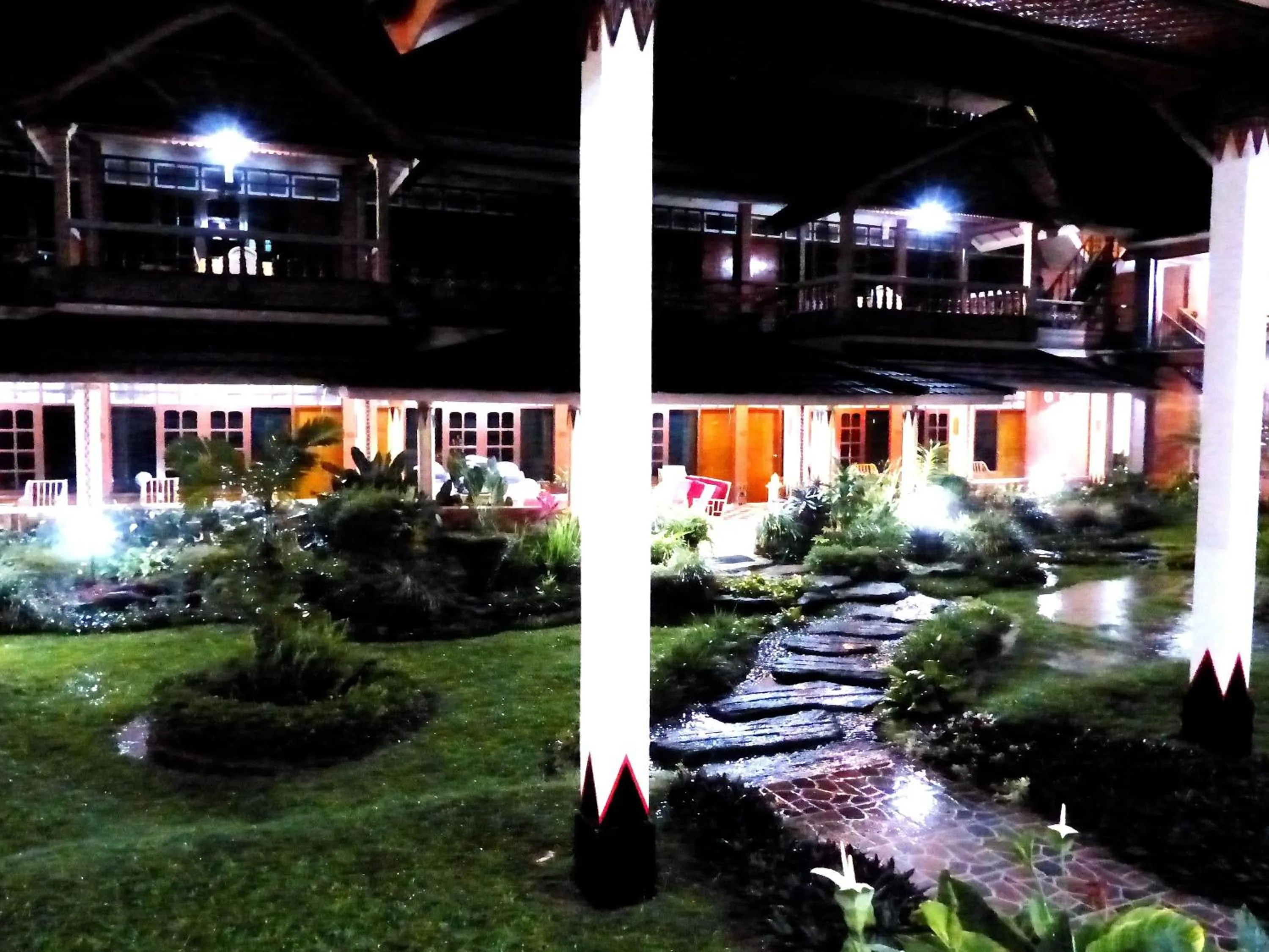 Garden view in Toraja Torsina Hotel