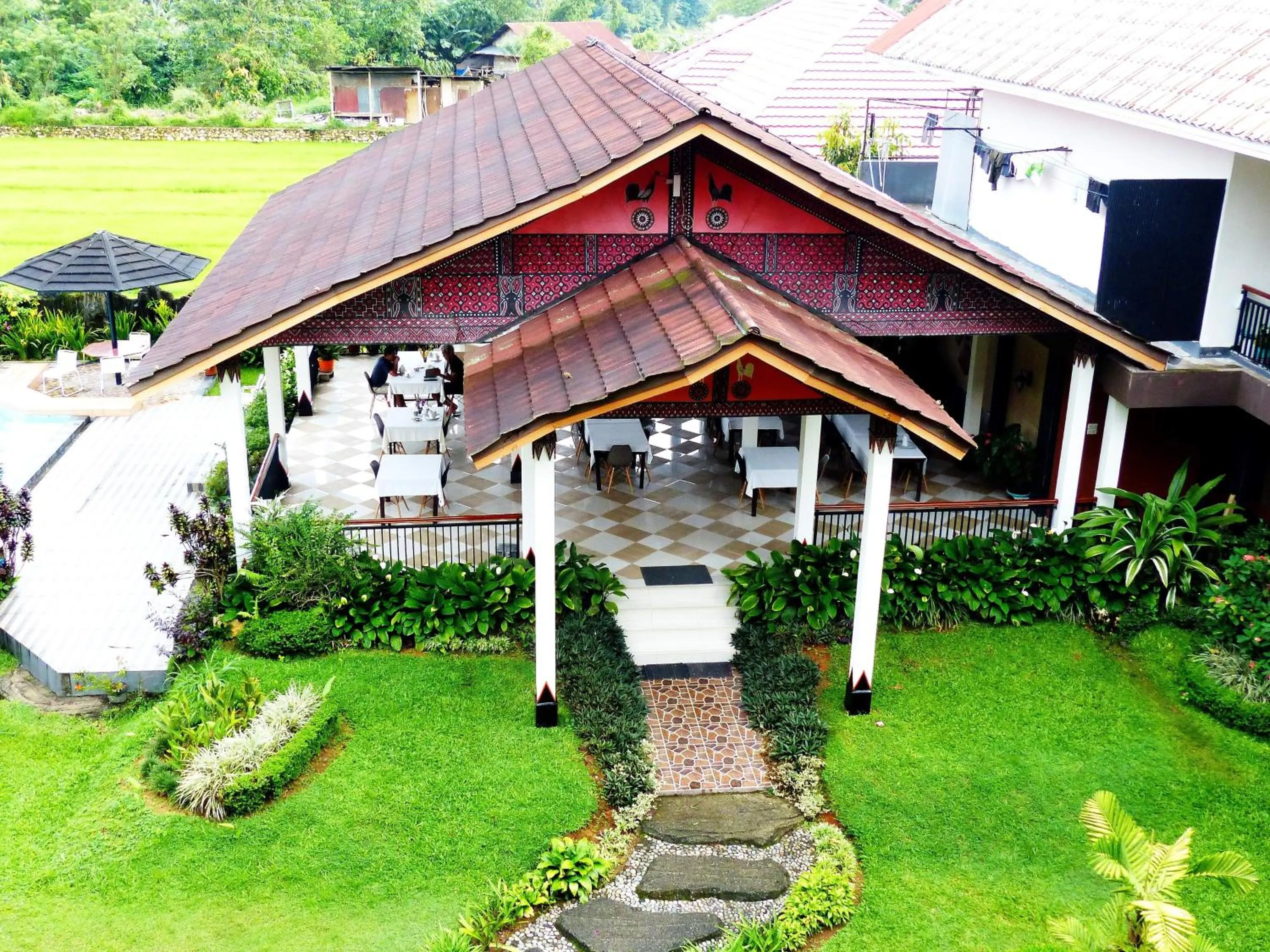 Property building in Toraja Torsina Hotel