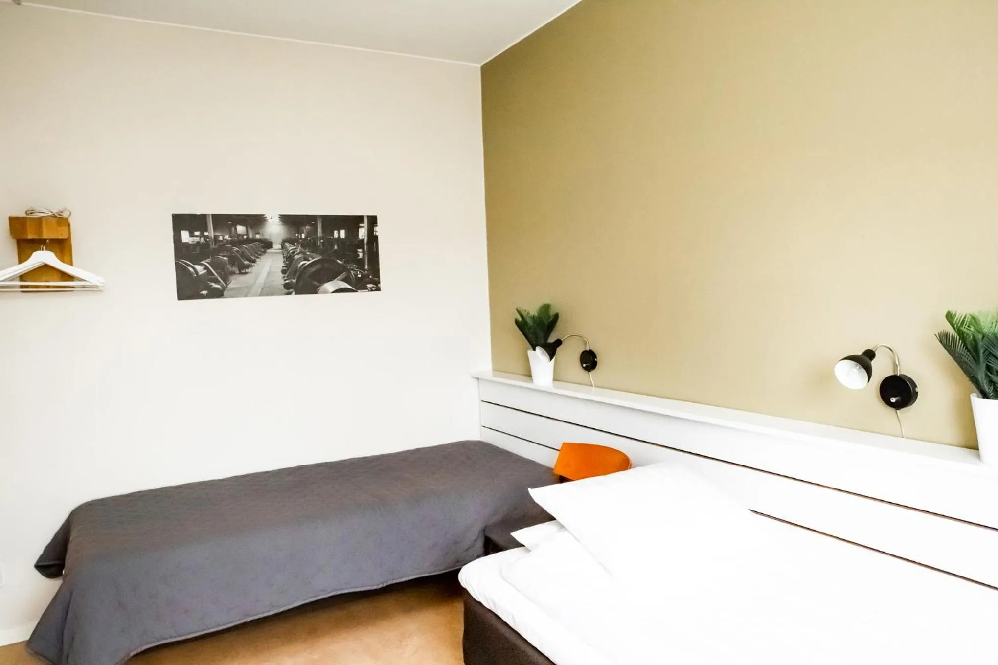 Bed in Spångholmen Bed & Breakfast AB