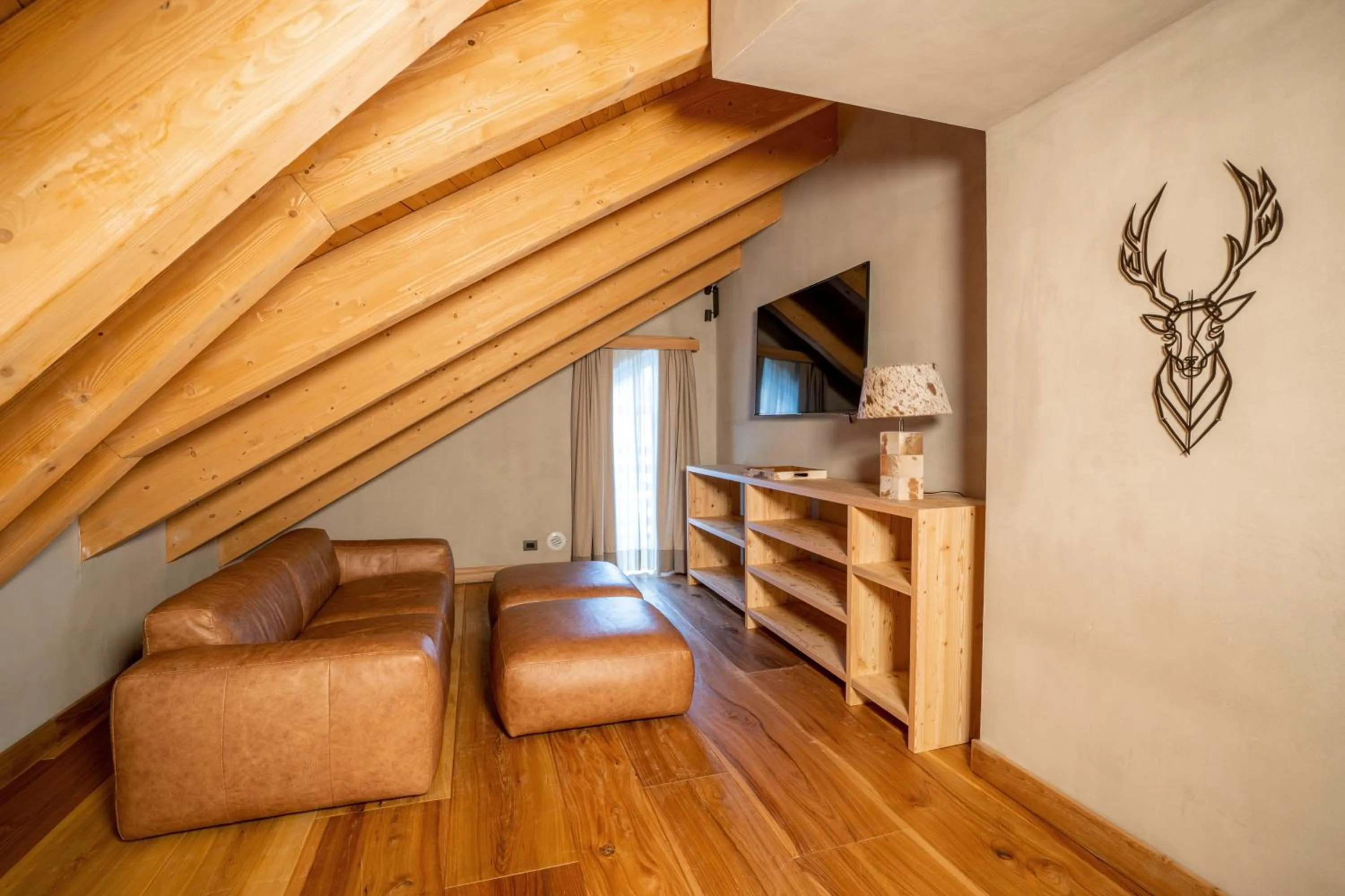 Seating area in Au Charmant Petit Lac - Ecohotel Parc & Spa