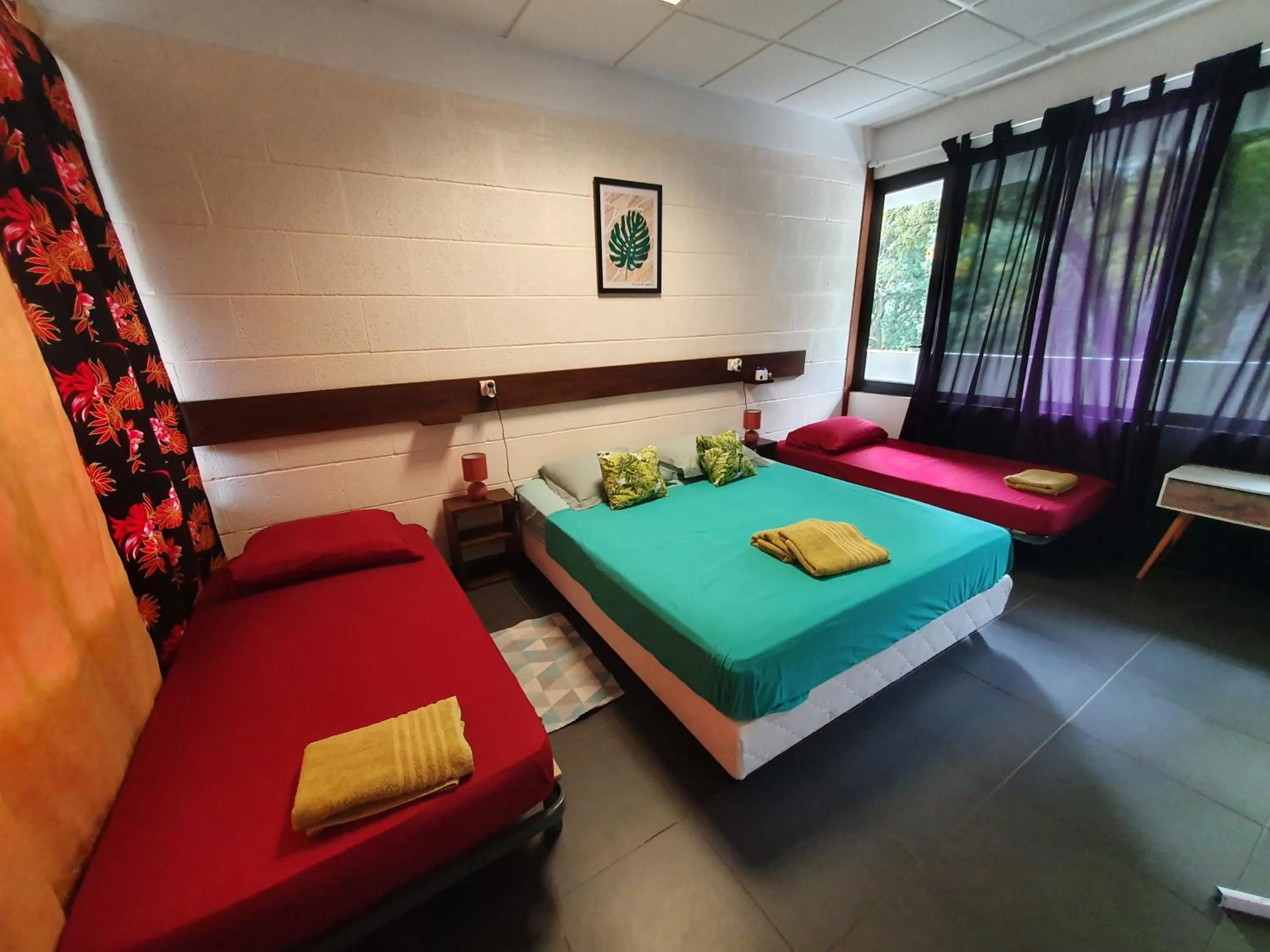 Bed in Residence Vainau Moorea