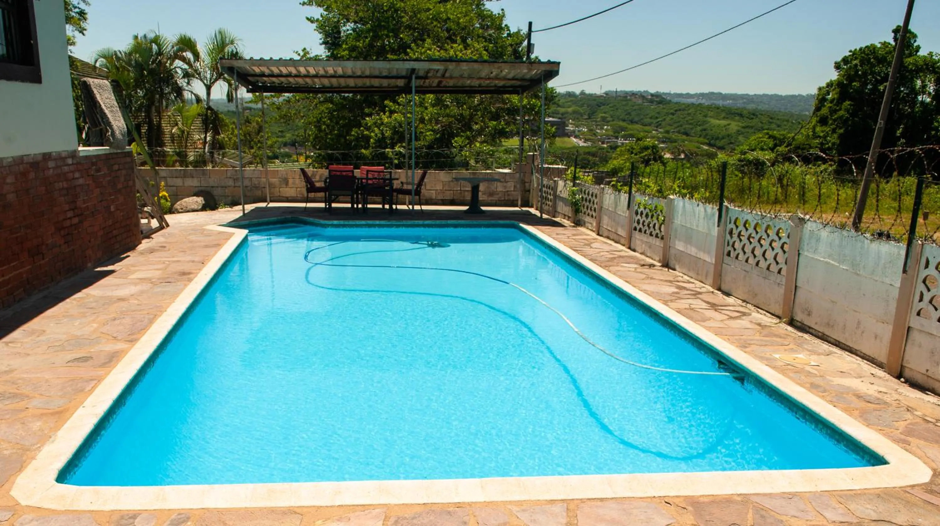 Seating area in Nkosazana Guest House