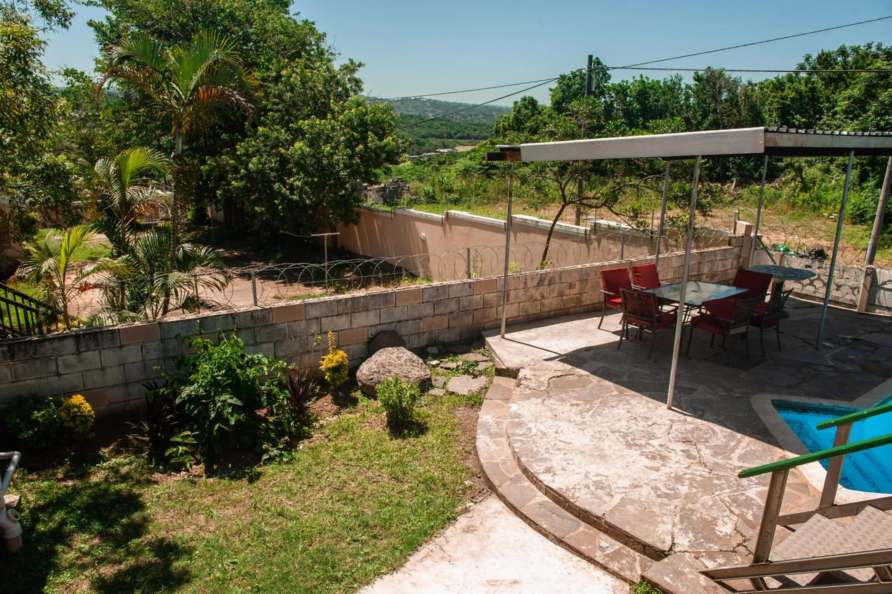 Garden in Nkosazana Guest House