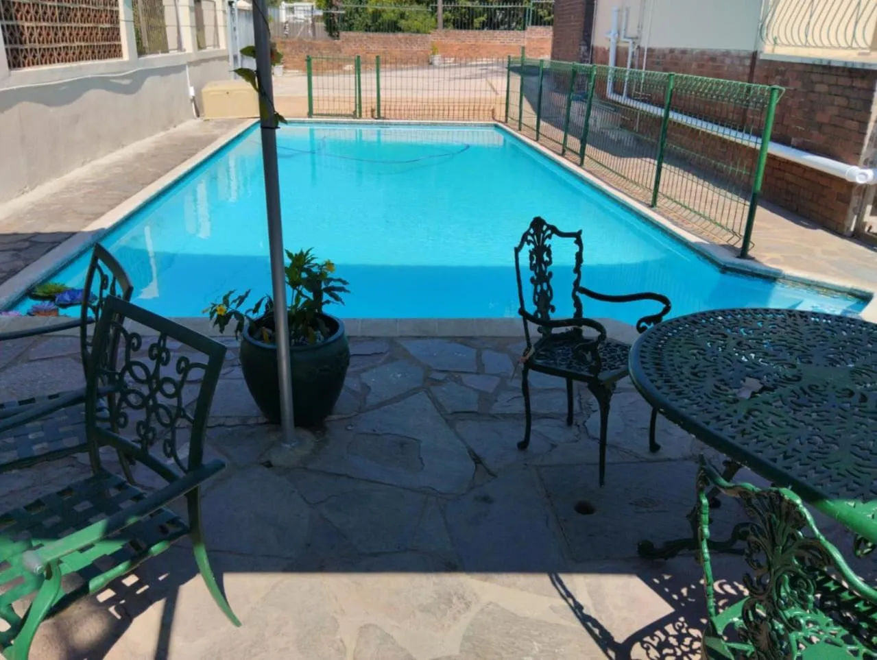 Pool view in Nkosazana Guest House