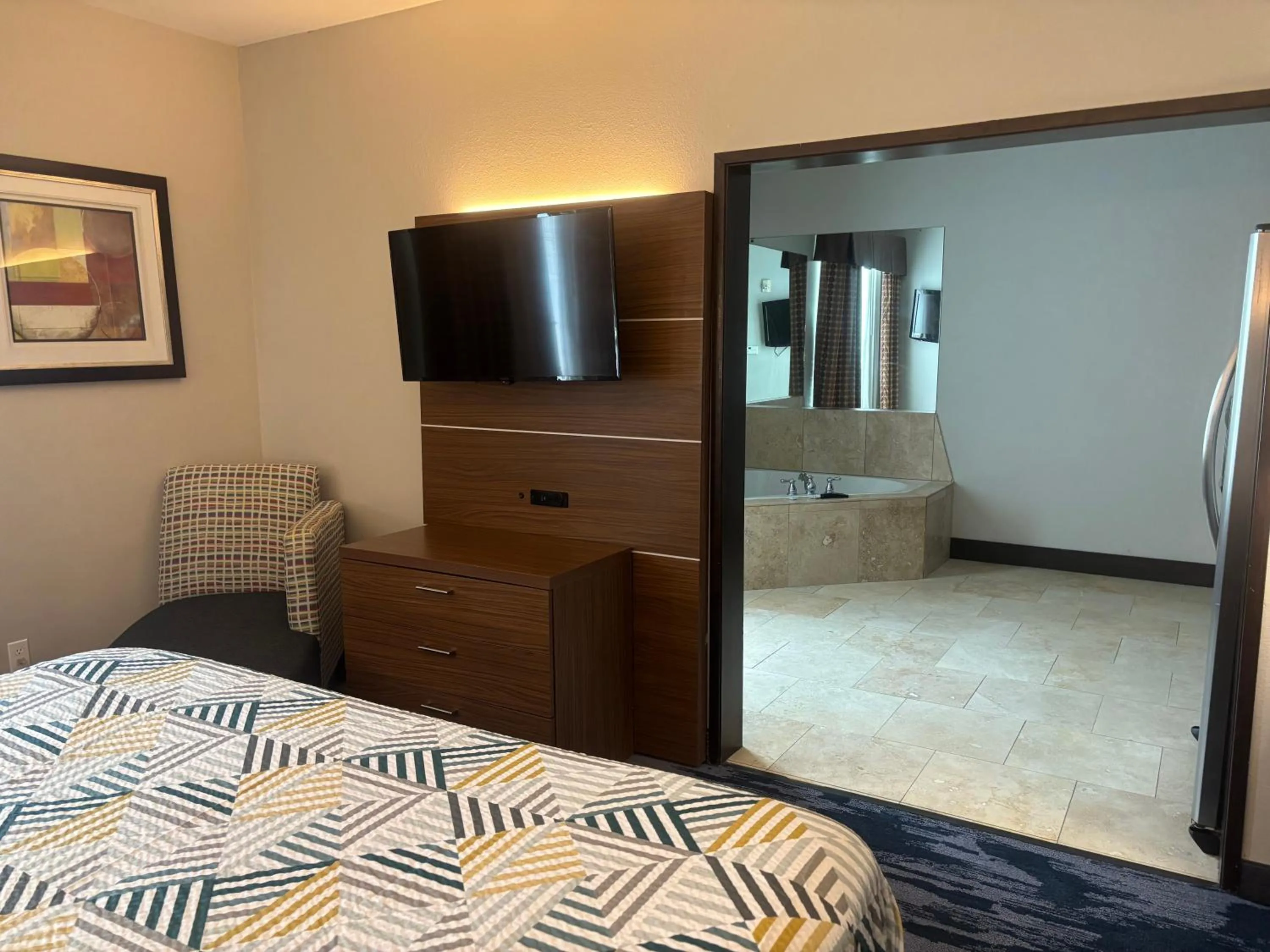 Bed in Rodeway Inn & Suites Winnfield