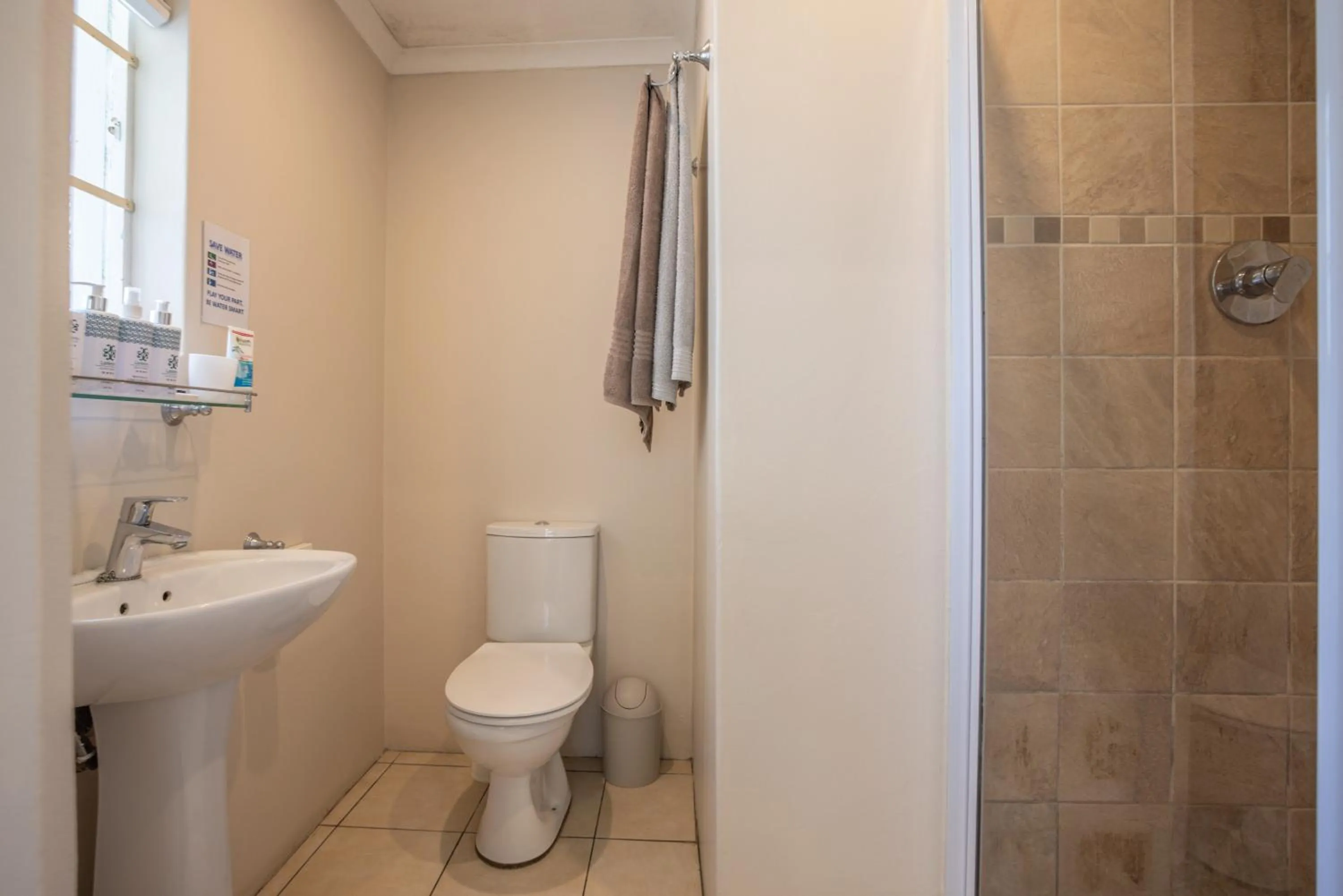 Shower in Lanherne Guest House Bed & Breakfast