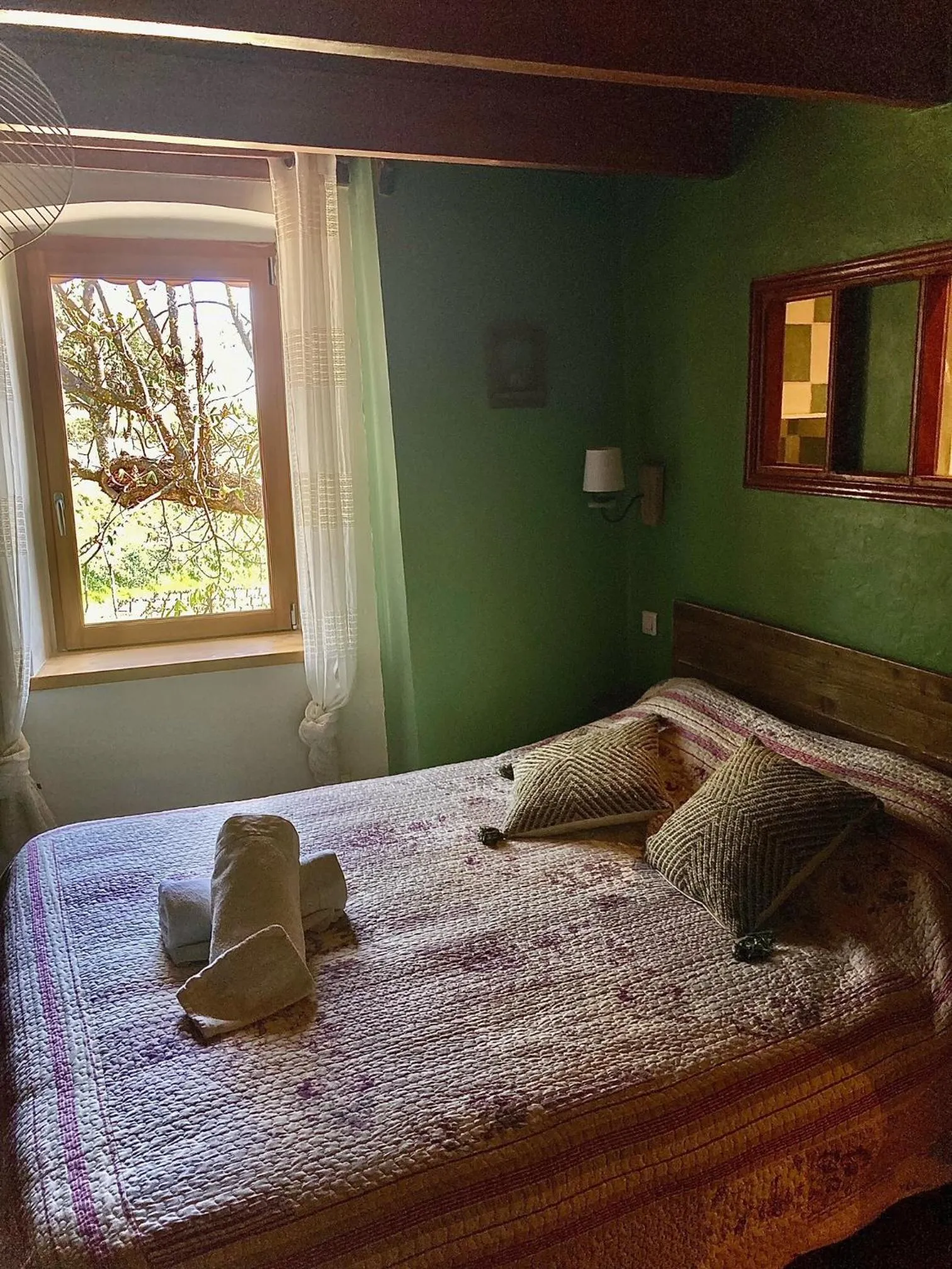 Bed in Domaine de Cousignac