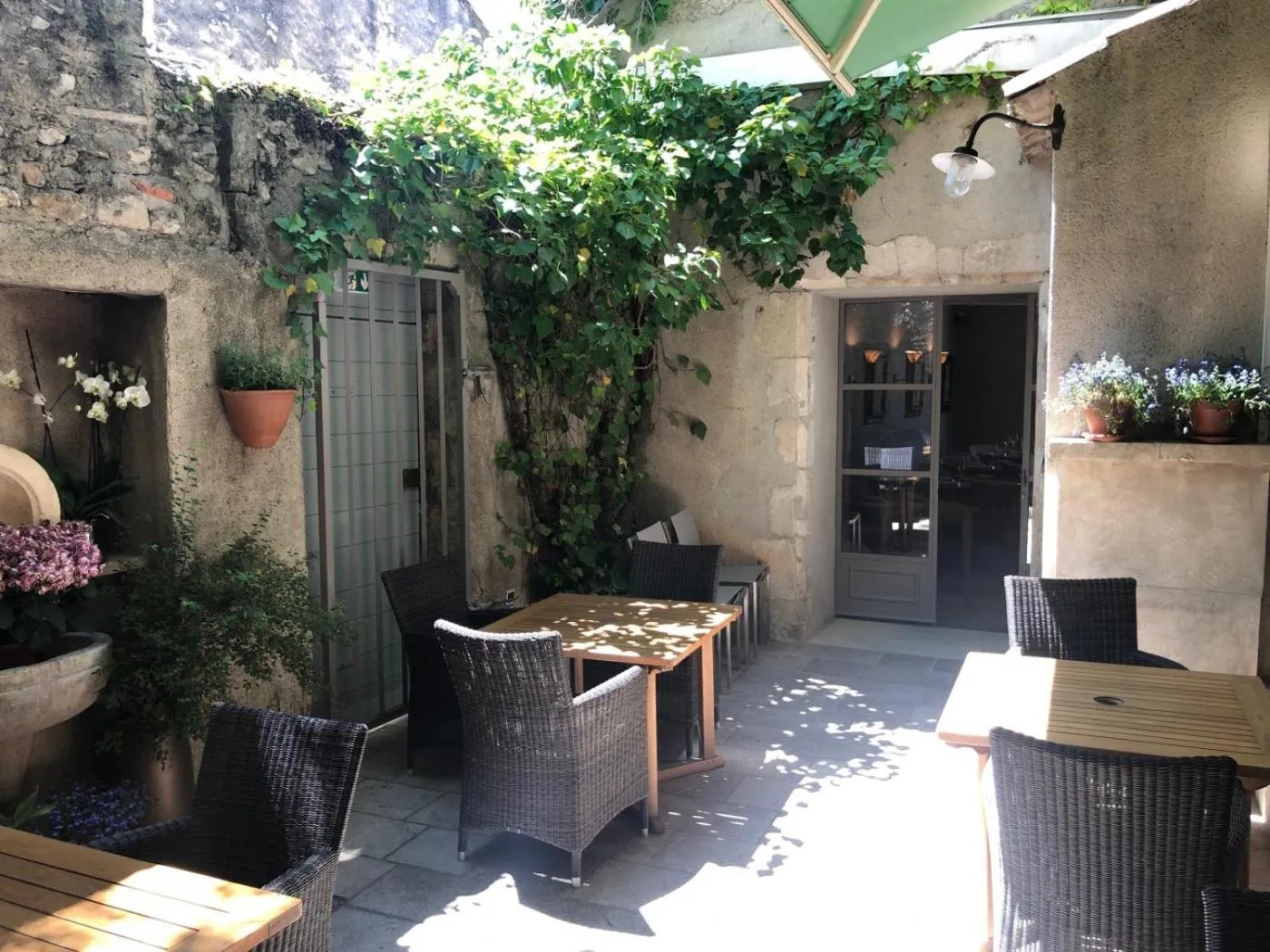 Patio in Maison Hache