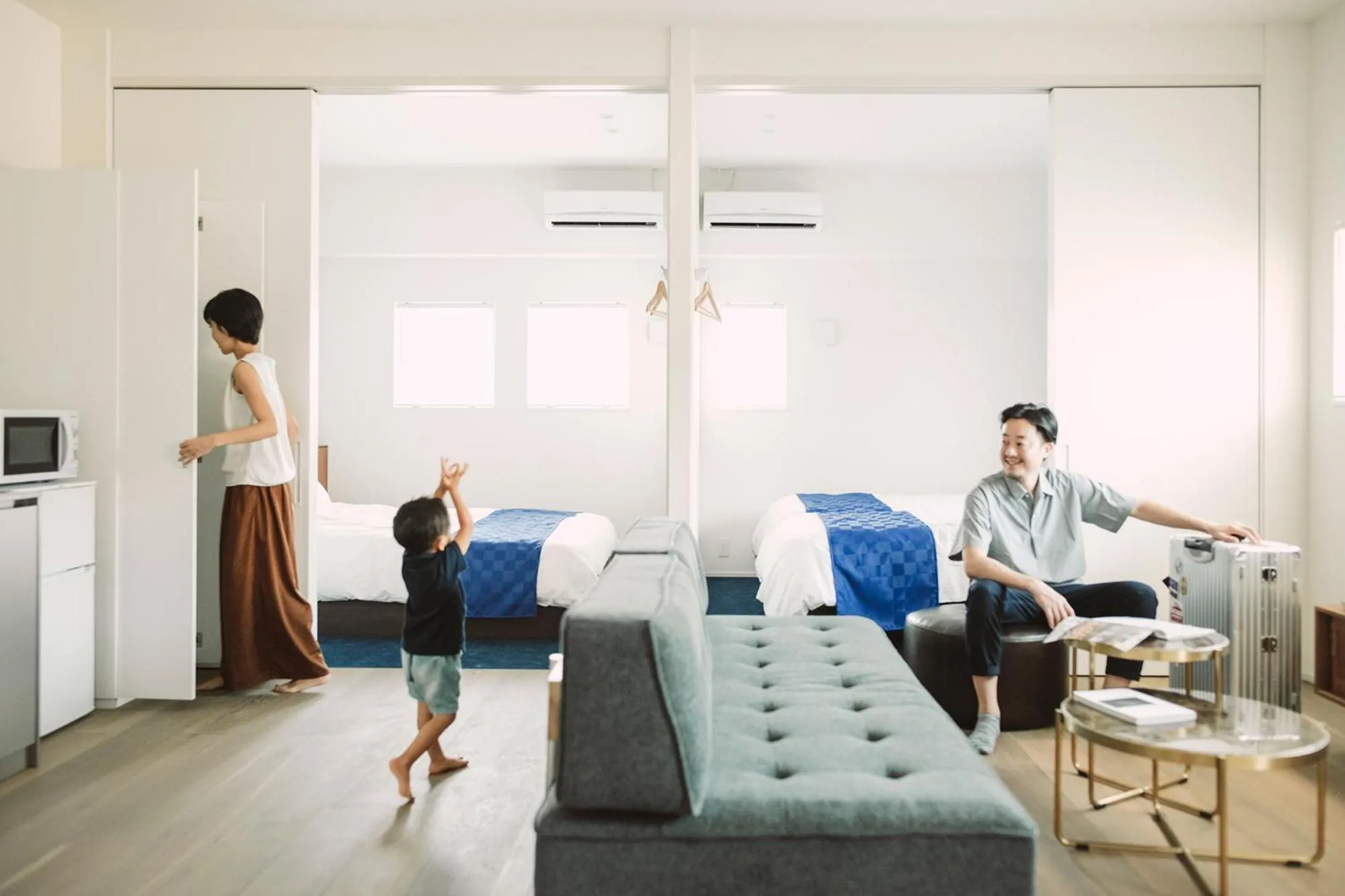 Living room in Seacruise House Navio