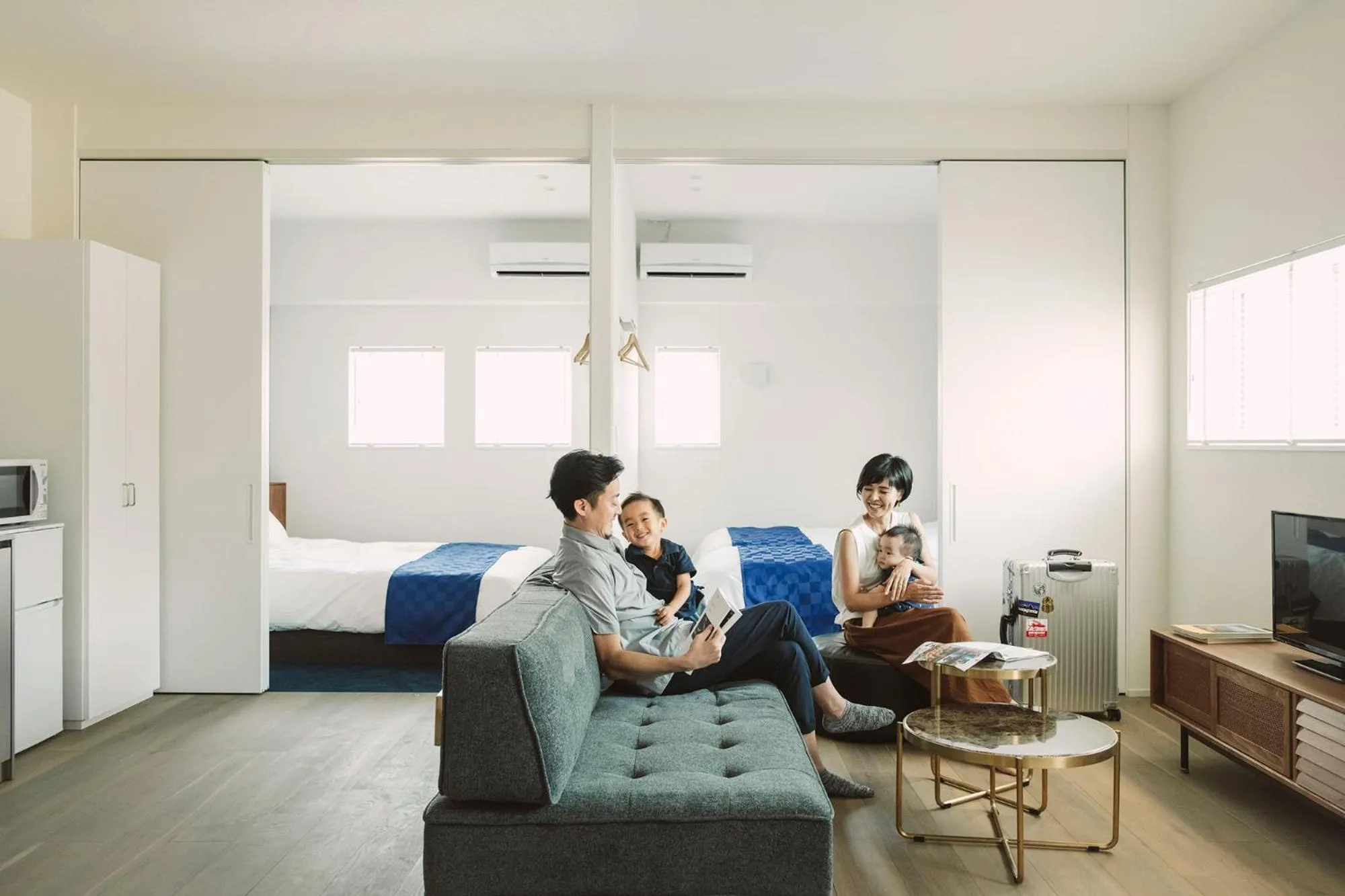 Living room in Seacruise House Navio