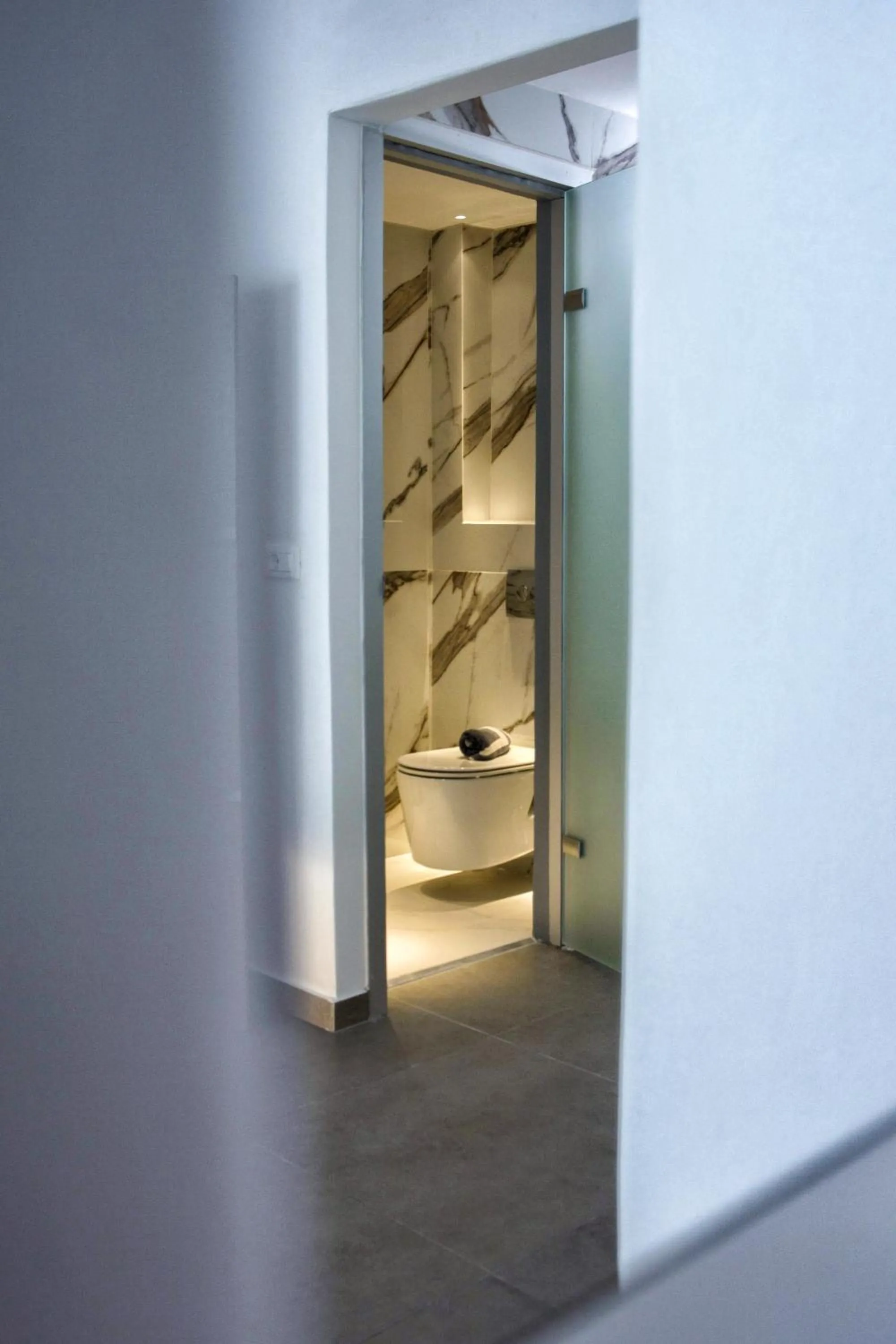 Toilet in Villa Galaxy Santorini