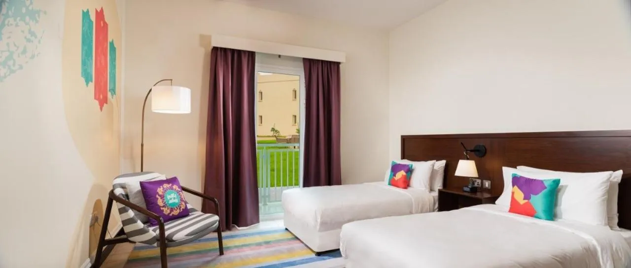 Bed in Atana Stay Al Ashkara