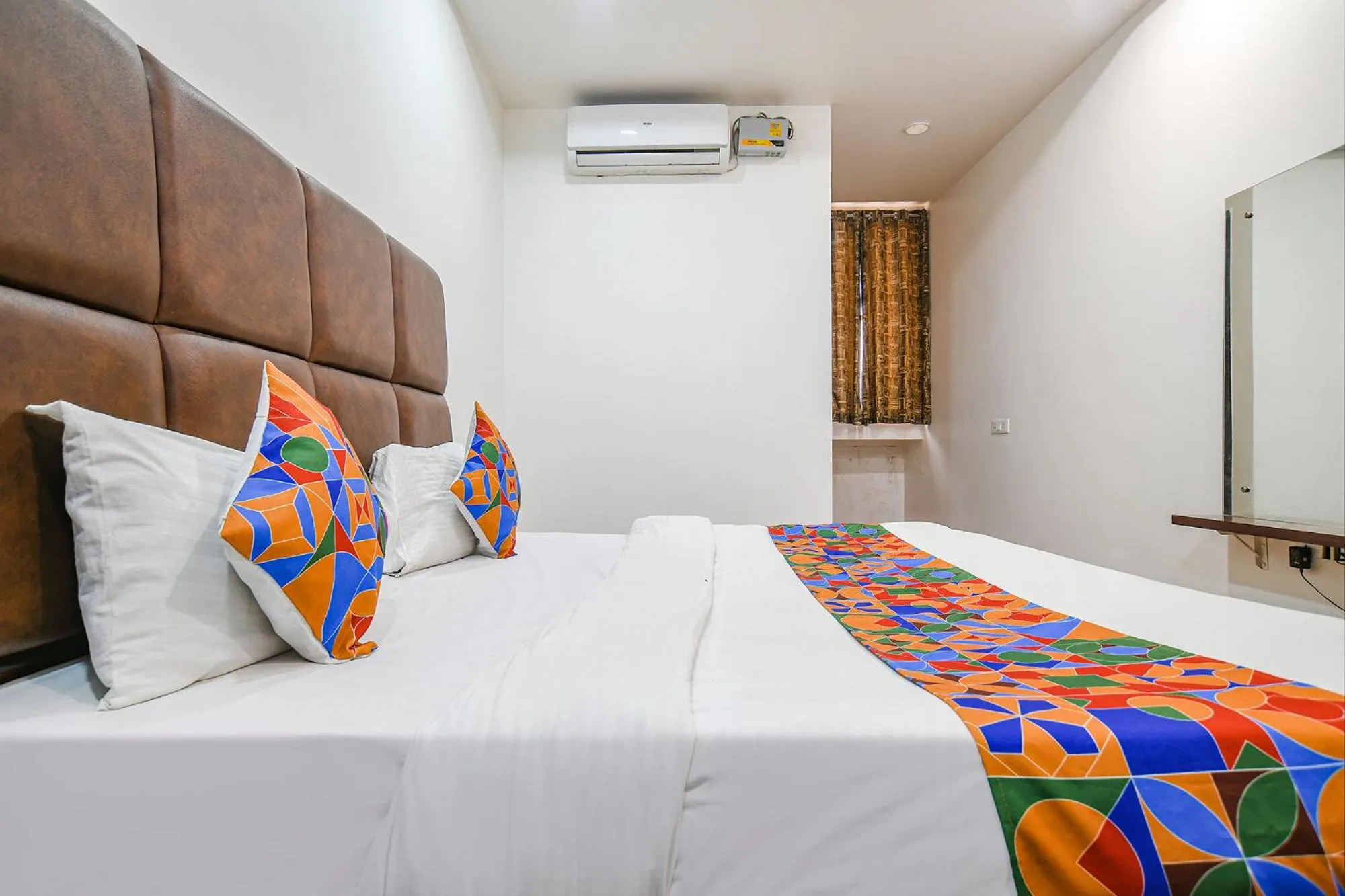 Bed in FabHotel S Pride