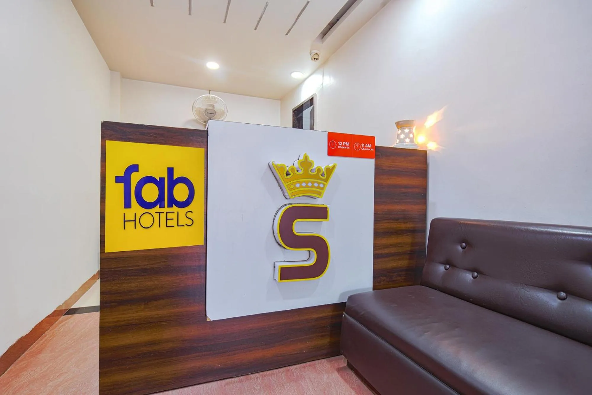 Lobby or reception in FabHotel S Pride