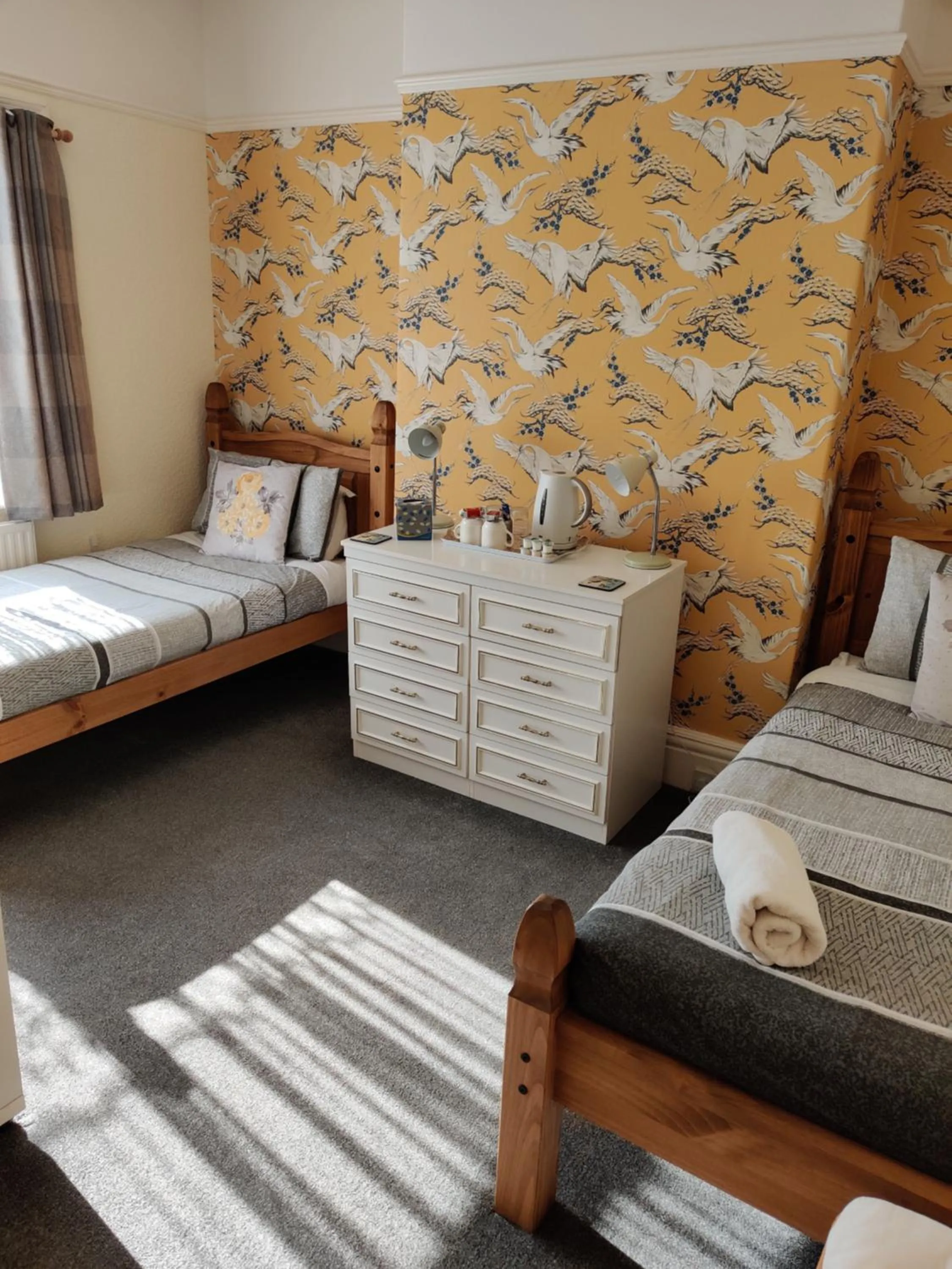 Bed in Cameron court B&B