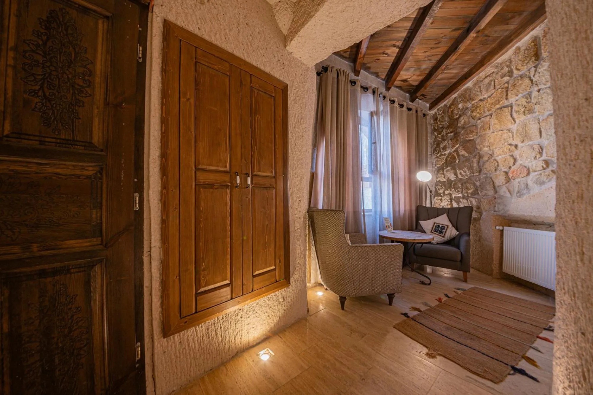 Living room, Bed in Corner İn Cappadocia