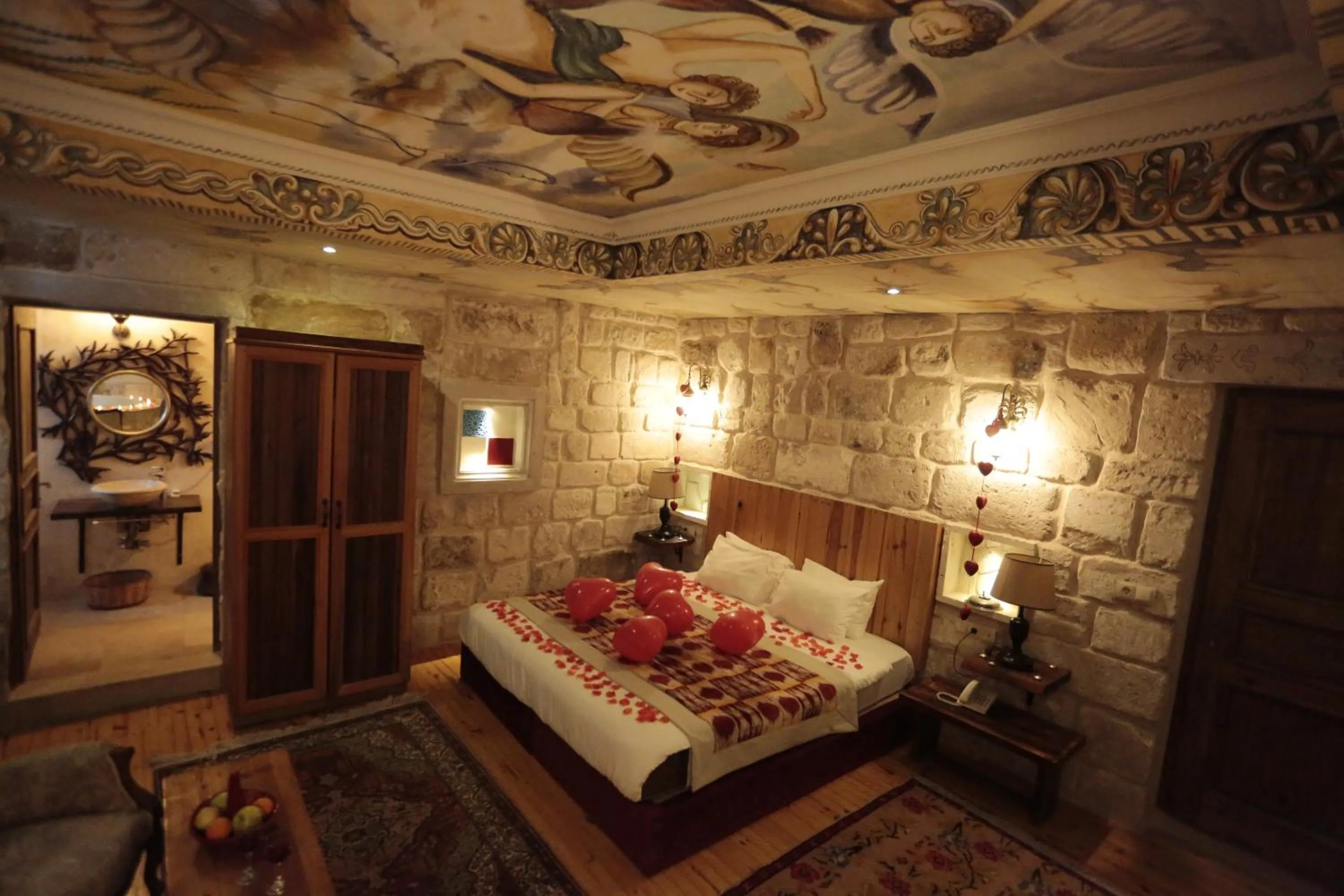 Bed in Corner İn Cappadocia