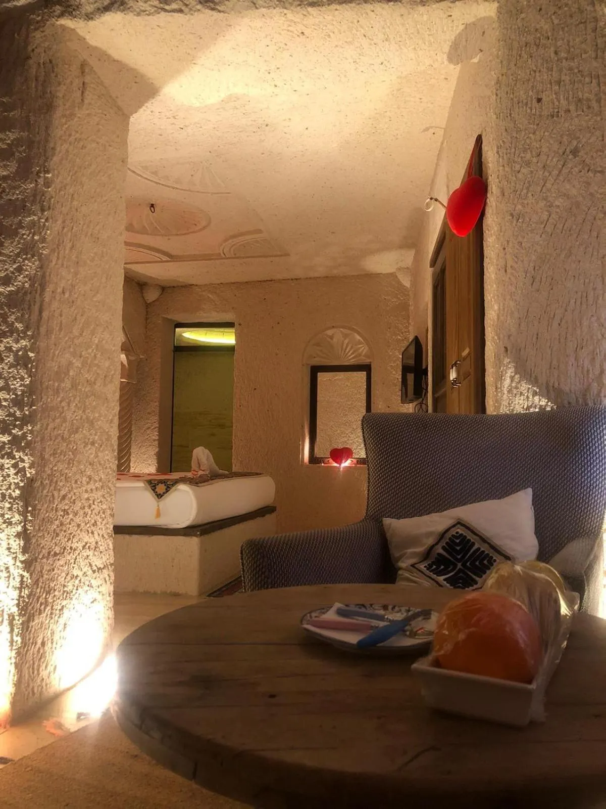 Bed in Corner İn Cappadocia