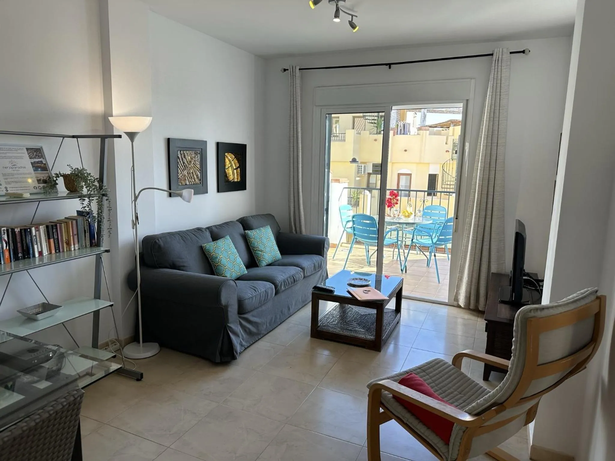 Communal lounge/ TV room in Nerja Paradise Rentals - Apt Chimenea A1E