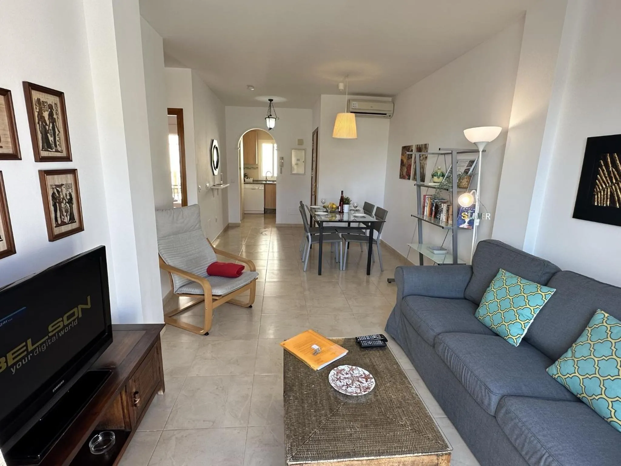Communal lounge/ TV room in Nerja Paradise Rentals - Apt Chimenea A1E