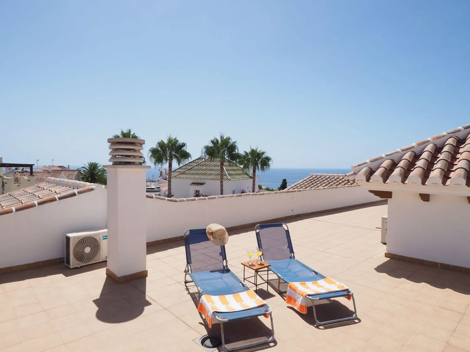 Balcony/Terrace in Nerja Paradise Rentals - Apt Chimenea A1E