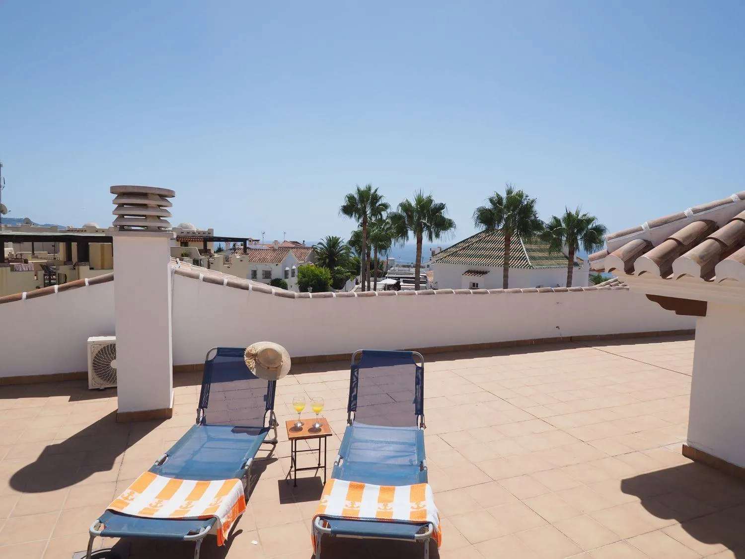 Balcony/Terrace in Nerja Paradise Rentals - Apt Chimenea A1E