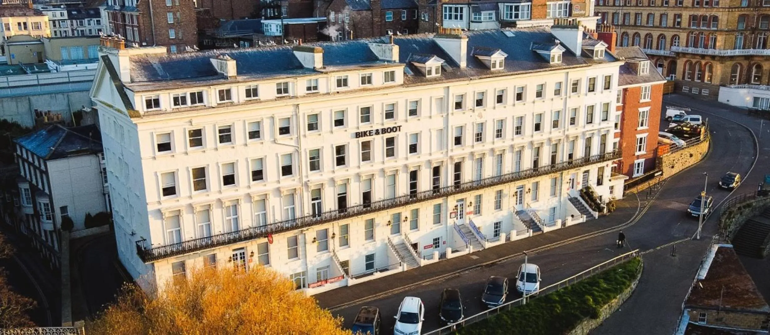 Property building in Bike & Boot Inns Scarborough - Leisure Hotels for Now