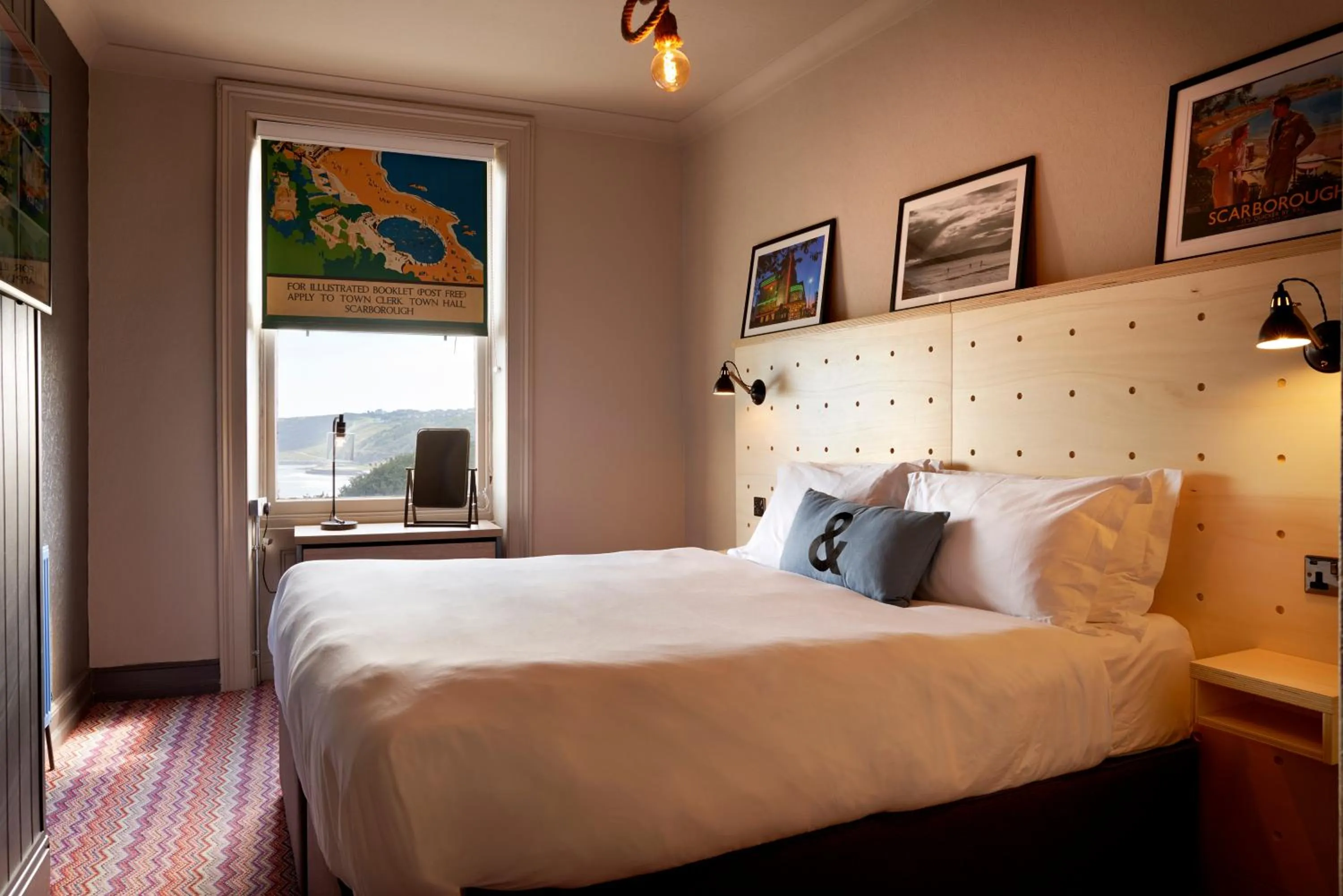 Bedroom, Bed in Bike & Boot Inns Scarborough - Leisure Hotels for Now