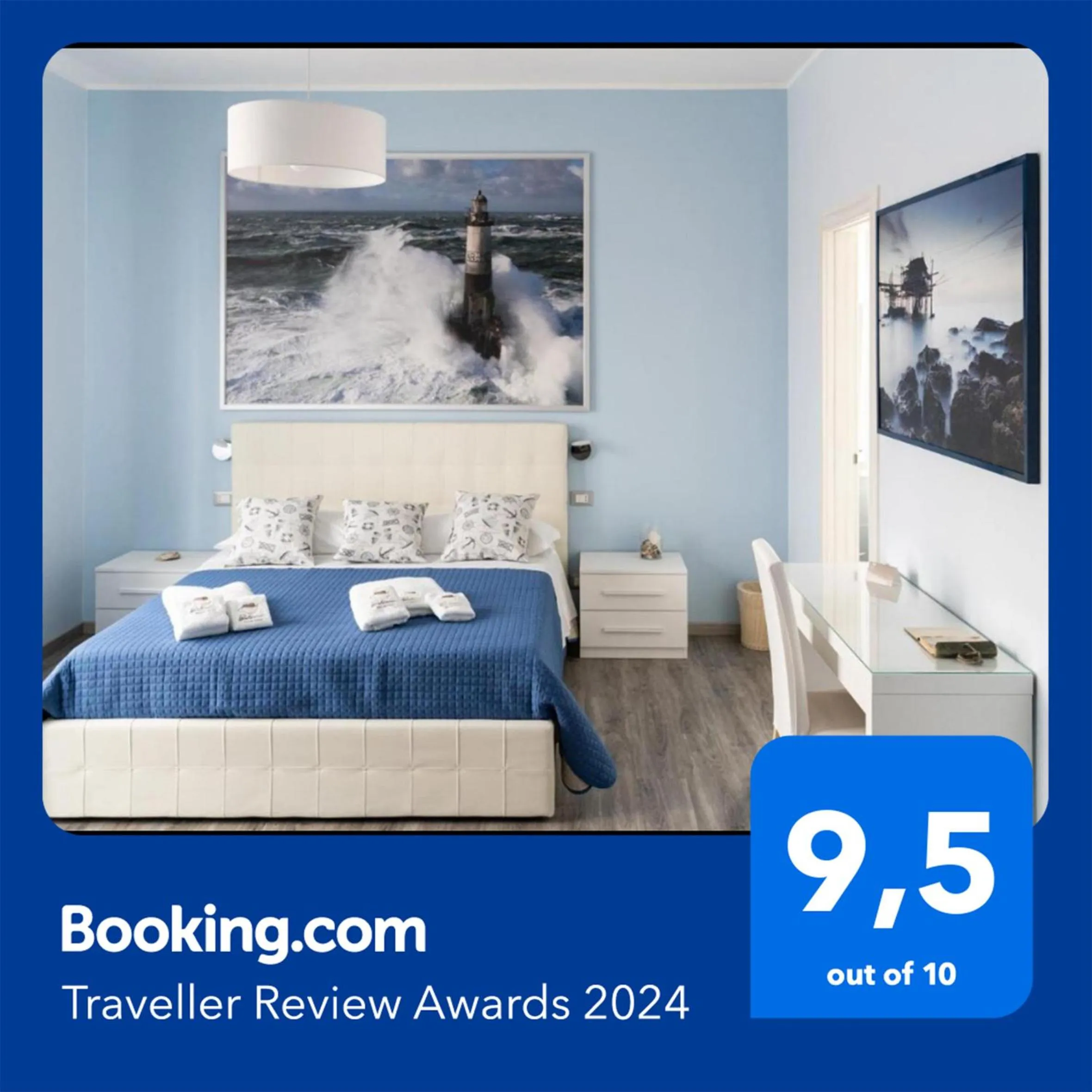 Bed in Baldacci Bed & Breakfast