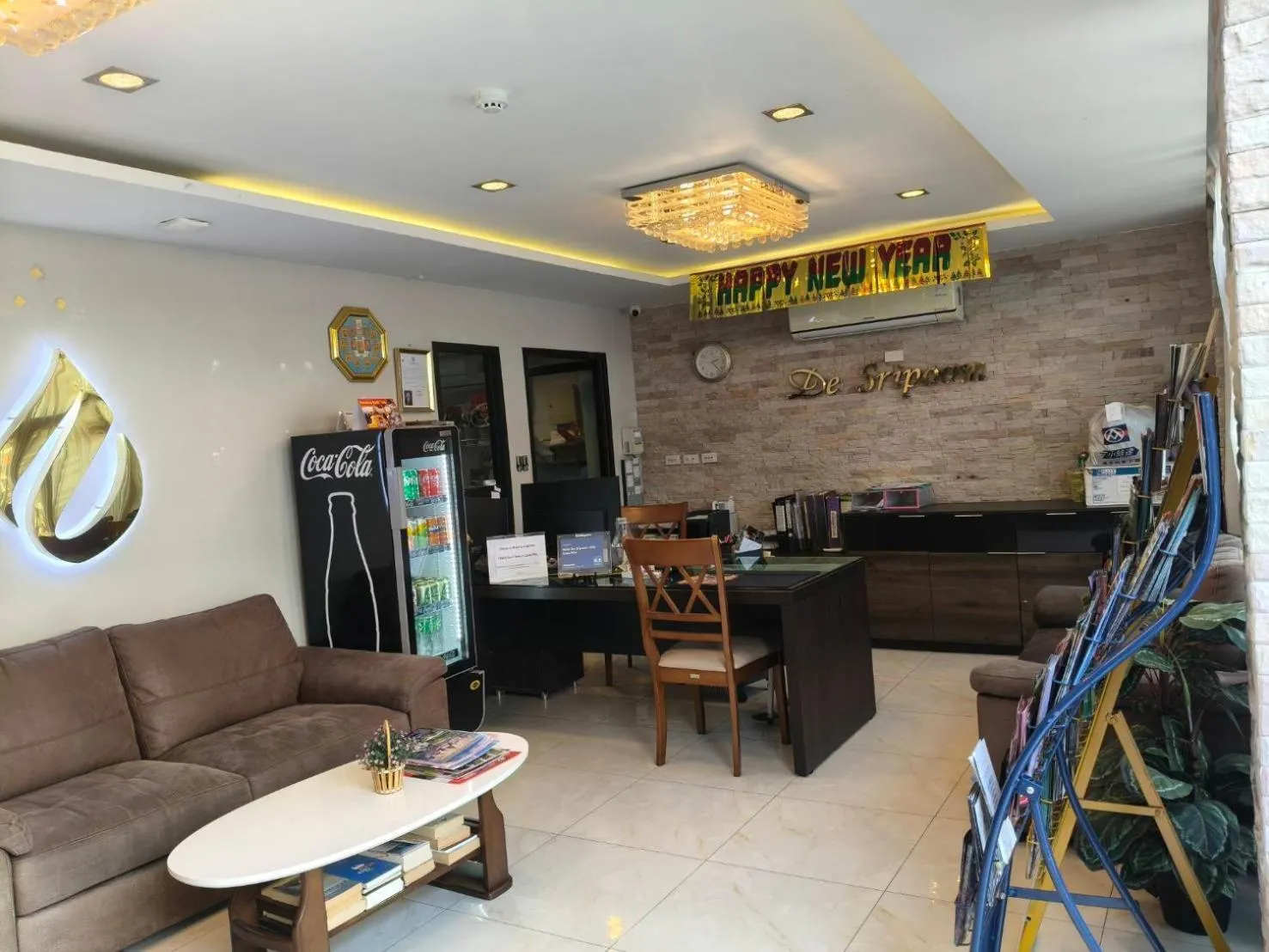 Lobby or reception in Hotel De Sripoom