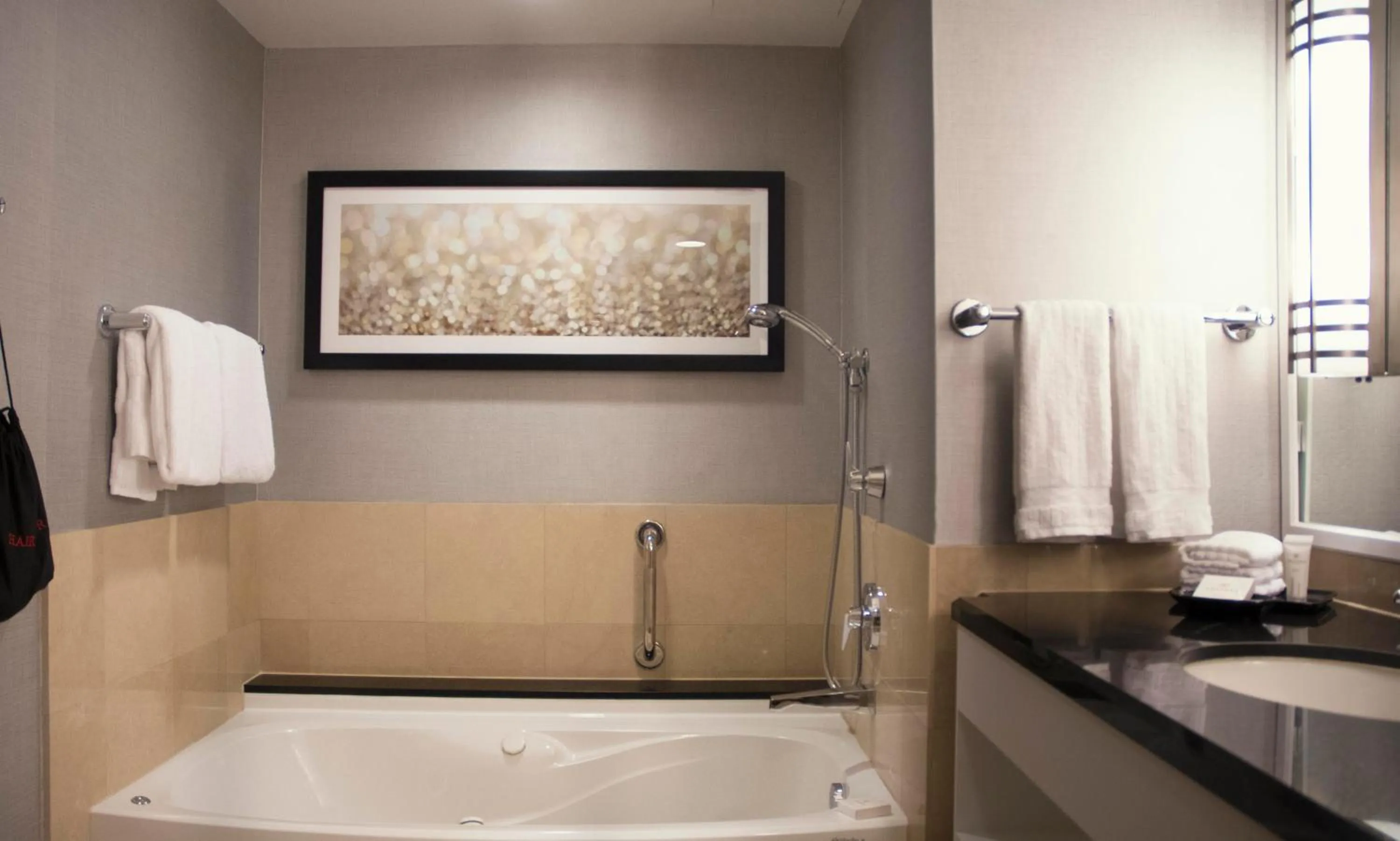 Bathroom in Caesars Windsor, A Caesars Destination
